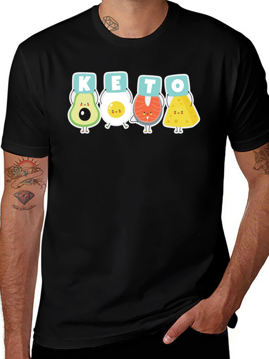 Keto Food T-Shirt Funny Diet Tee Shirt