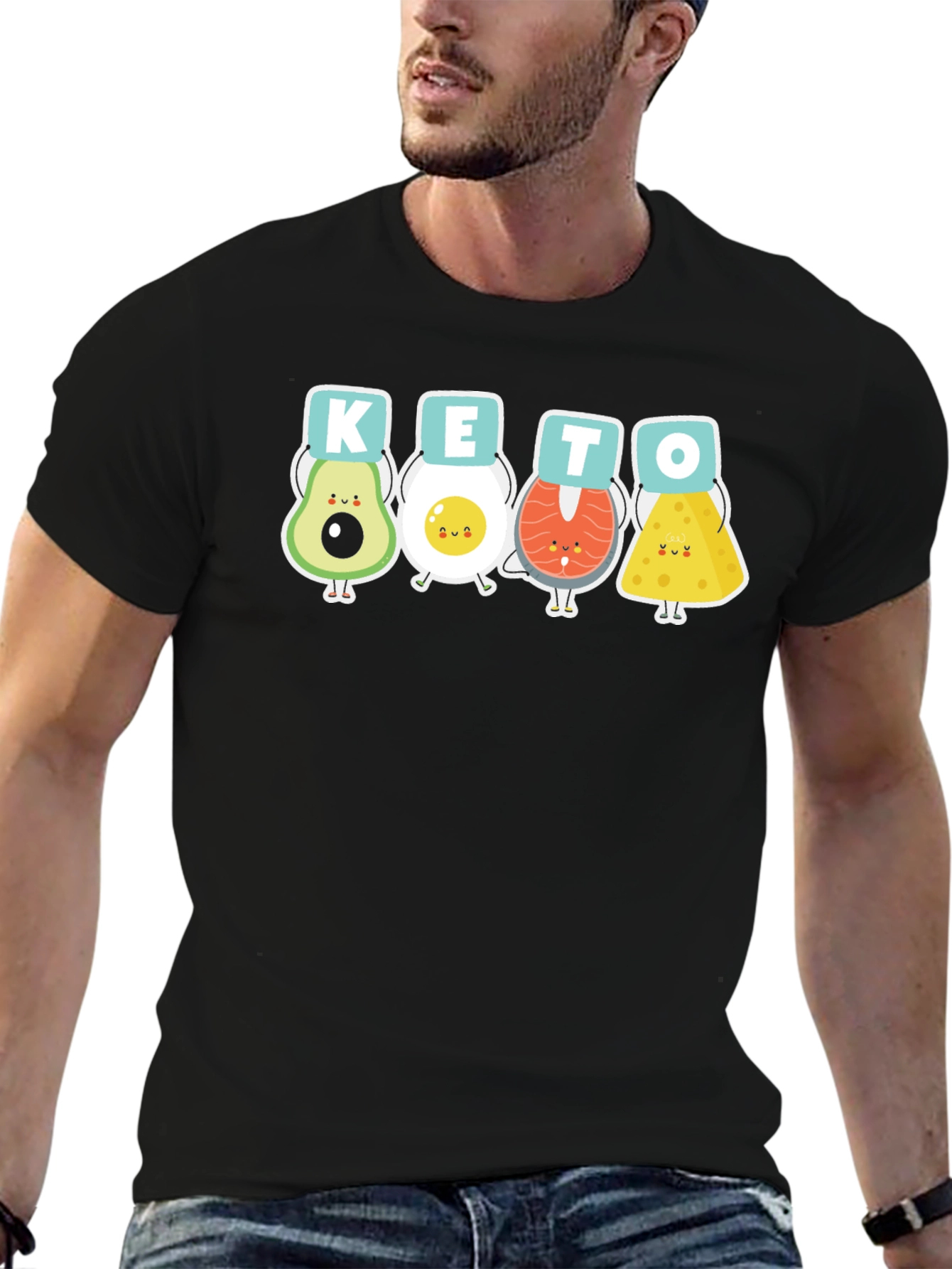 Keto Food T-Shirt Funny Diet Tee Shirt