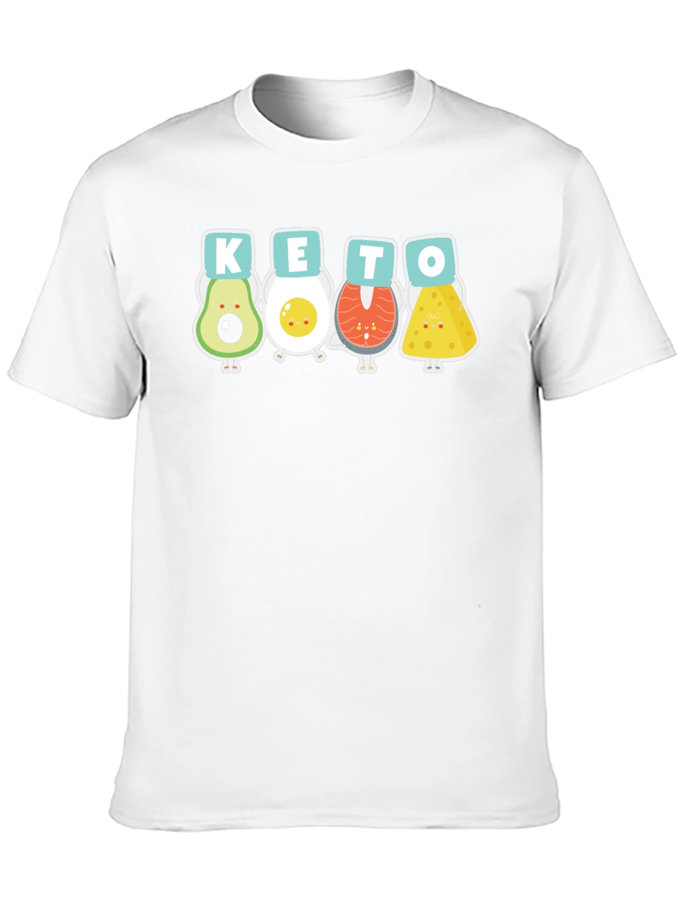 Keto Food T-Shirt Funny Diet Tee Shirt