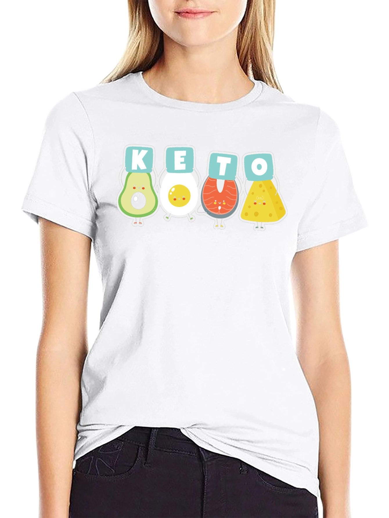 Keto Food T-Shirt Funny Diet Tee Shirt
