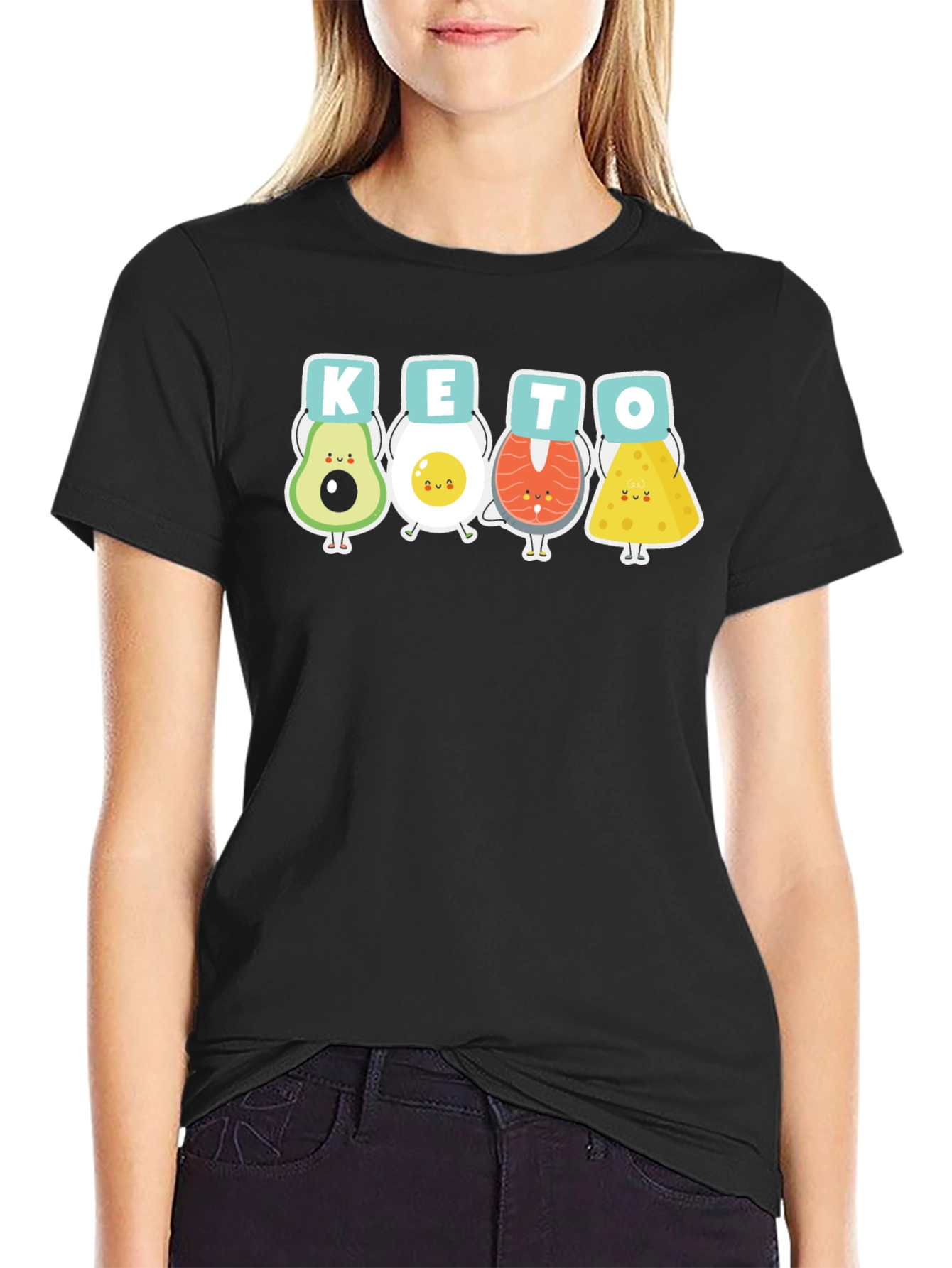 Keto Food T-Shirt Funny Diet Tee Shirt