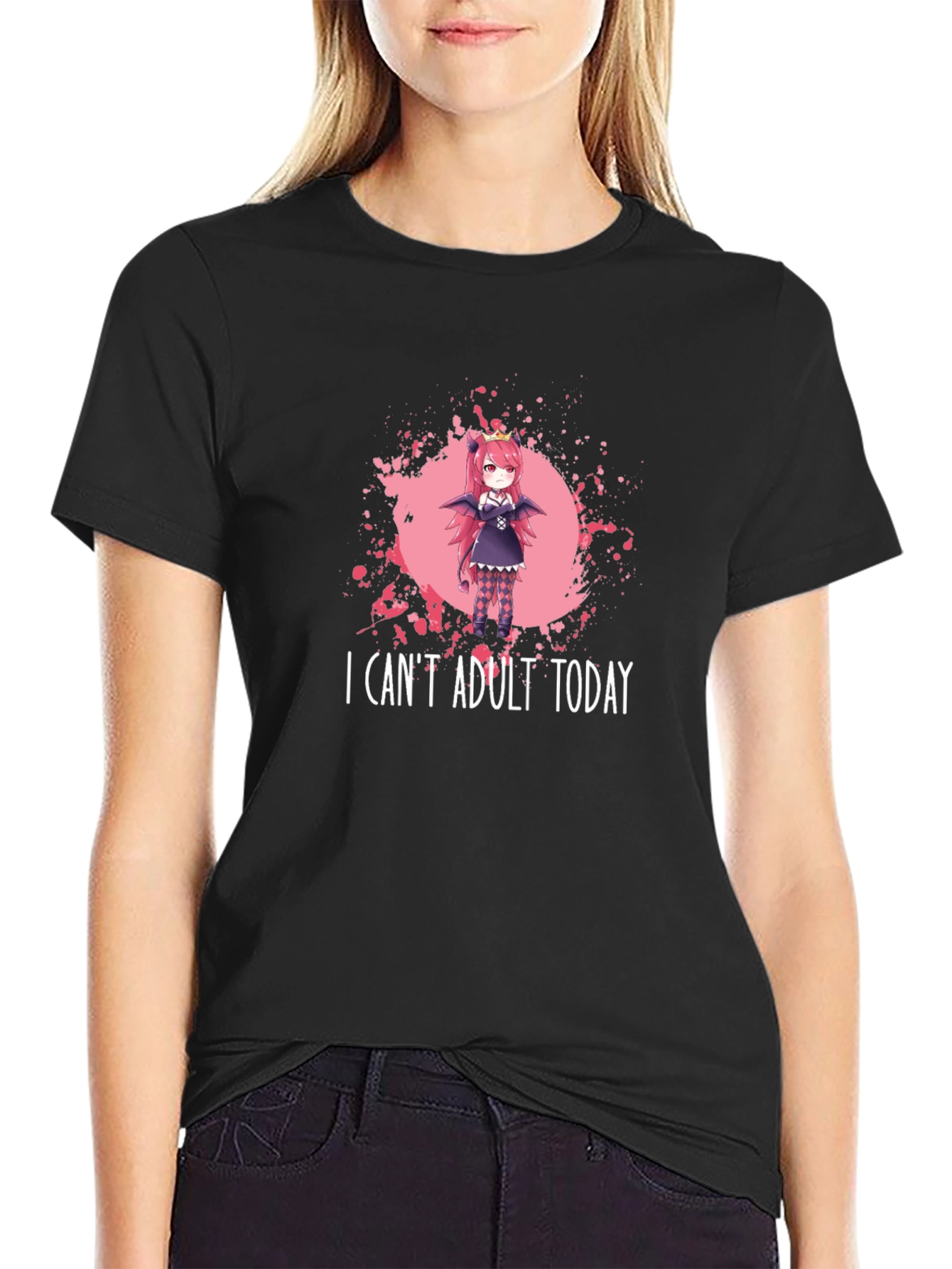 I Cant Adult Today T-Shirt - Anime Graphic Tee