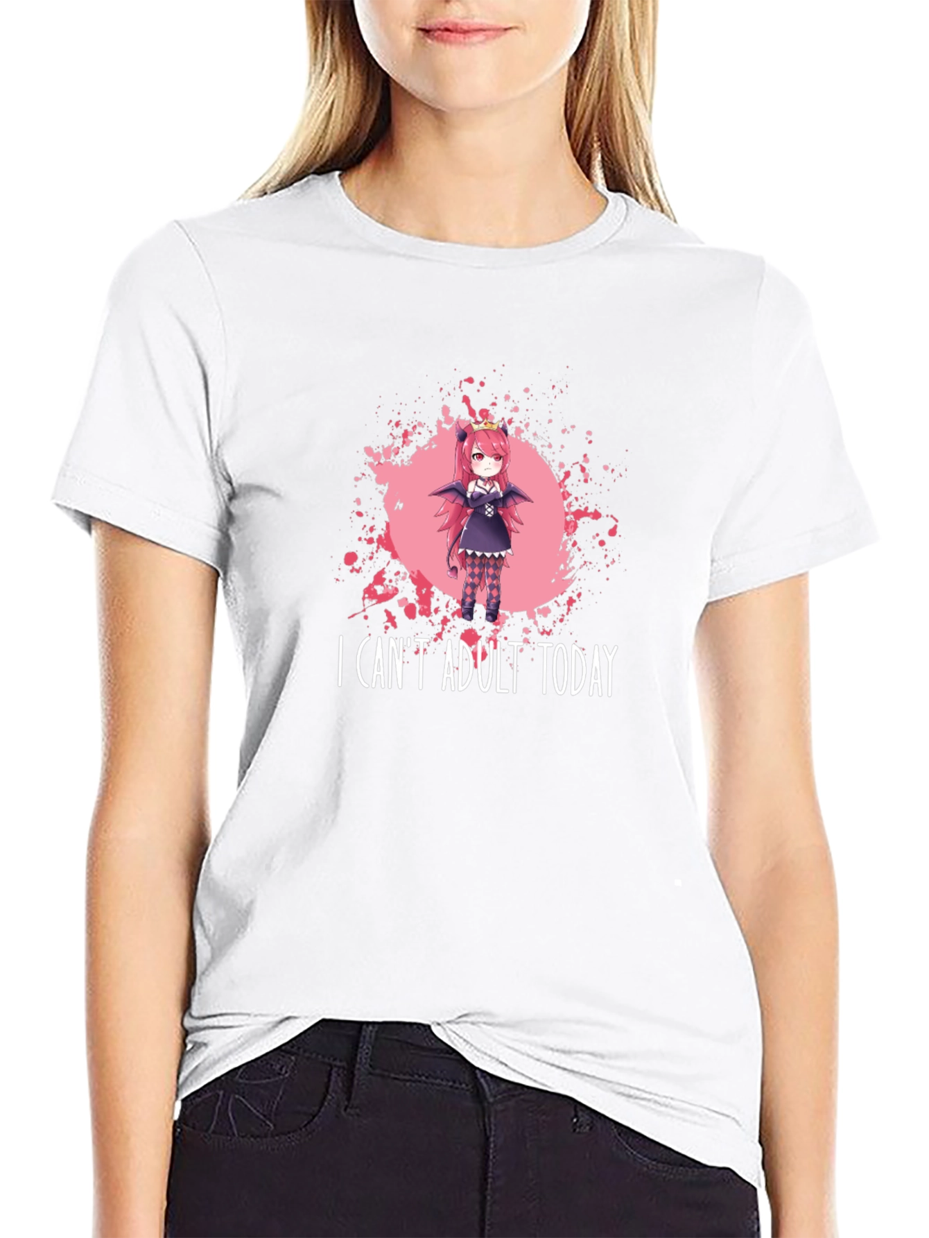 I Cant Adult Today T-Shirt - Anime Graphic Tee