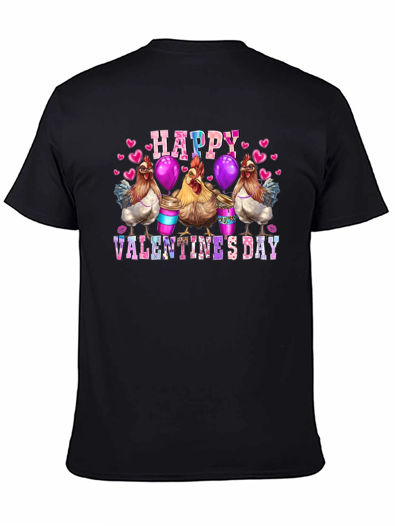 Happy Valentines Day Chickens T-Shirt