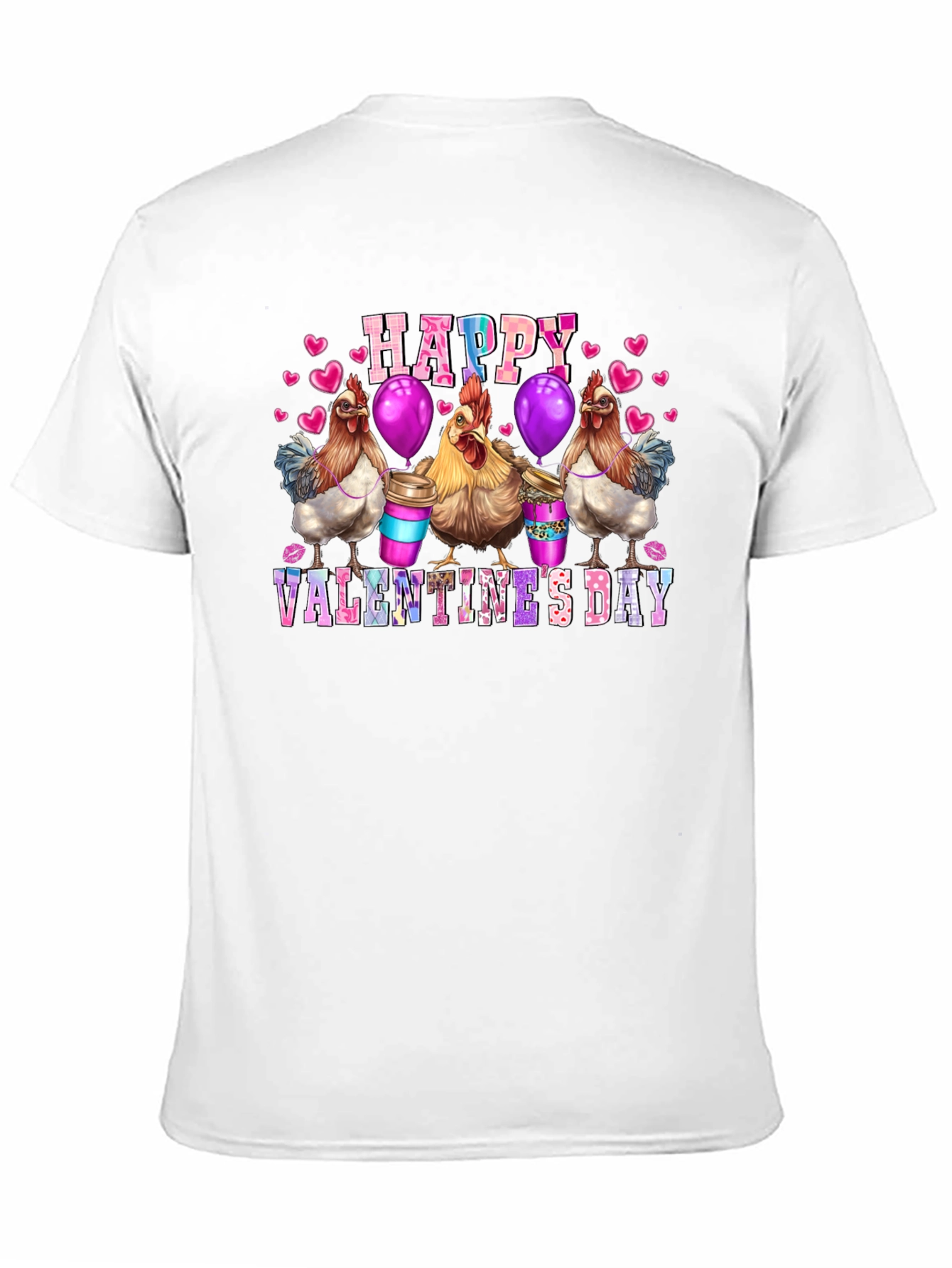 Happy Valentines Day Chickens T-Shirt