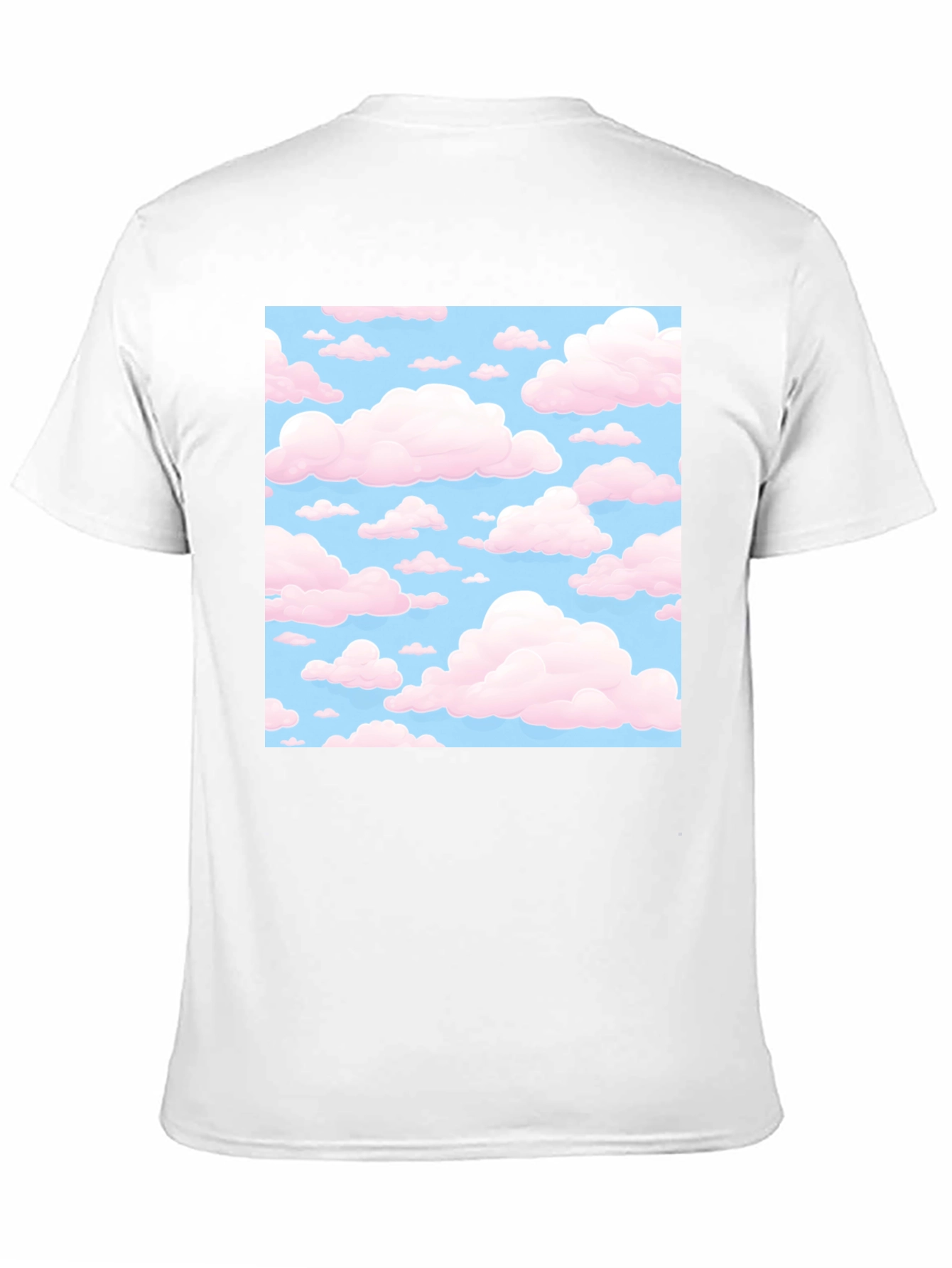 Pastel Clouds Graphic Tee - Dreamy Comfort
