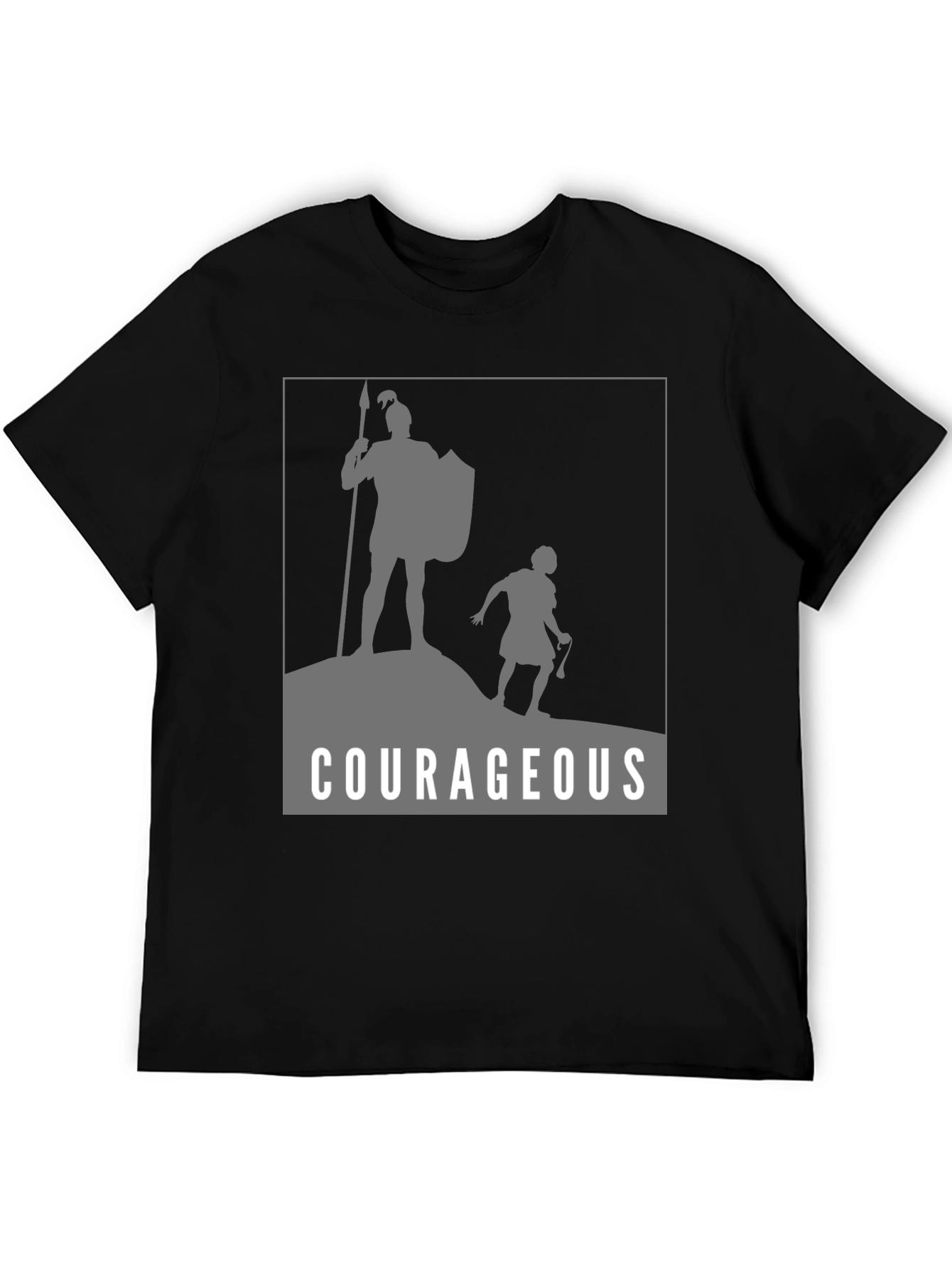Courageous David & Goliath Graphic T-Shirt