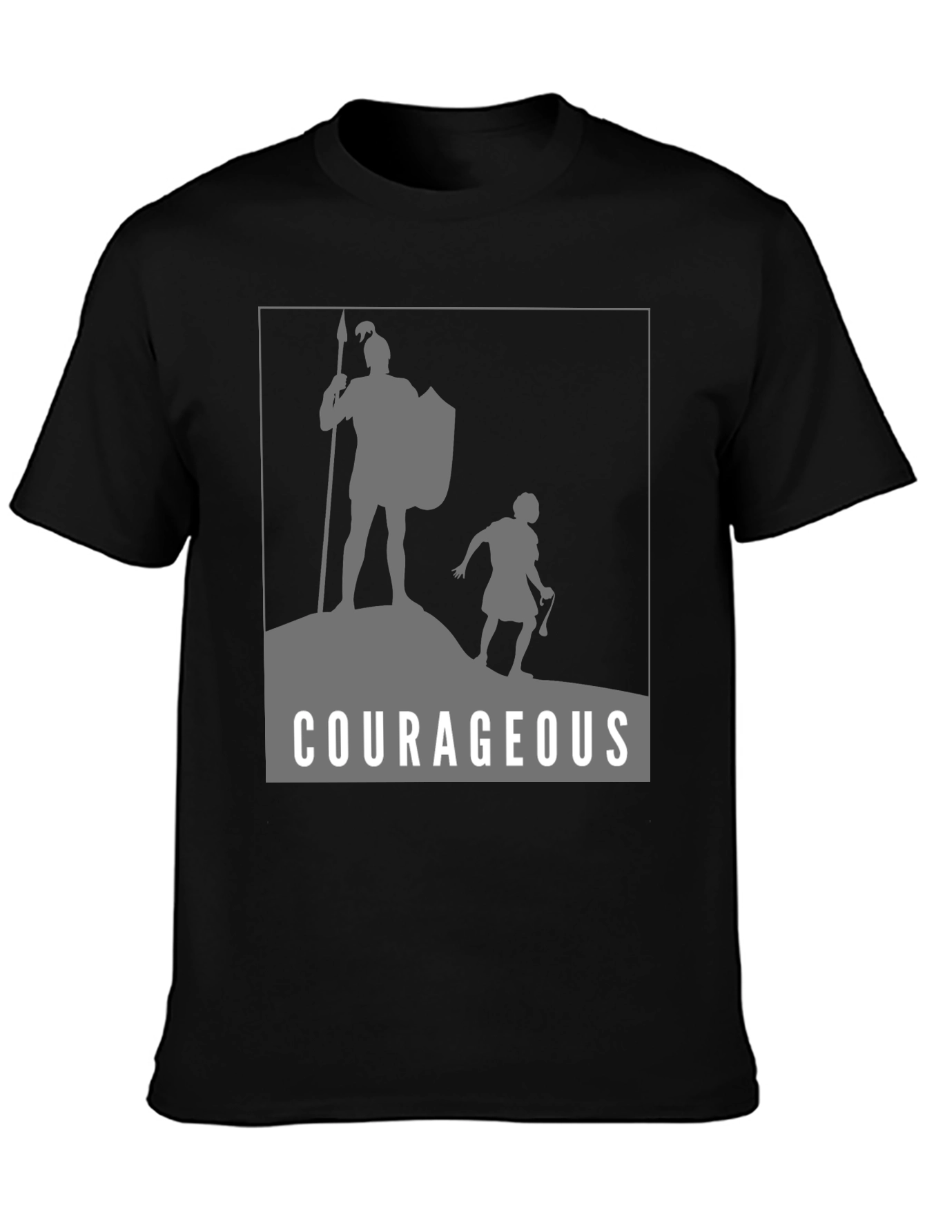 Courageous David & Goliath Graphic T-Shirt