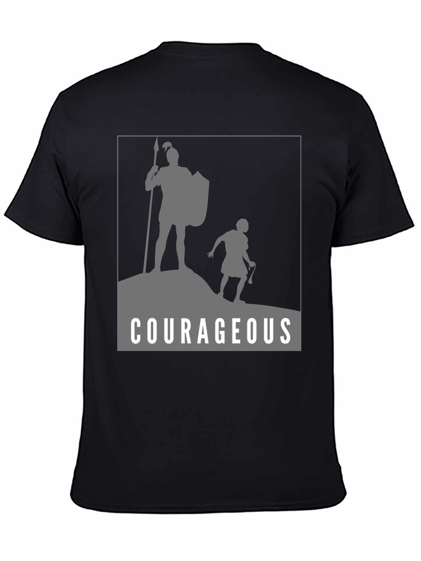 Courageous David & Goliath Graphic T-Shirt