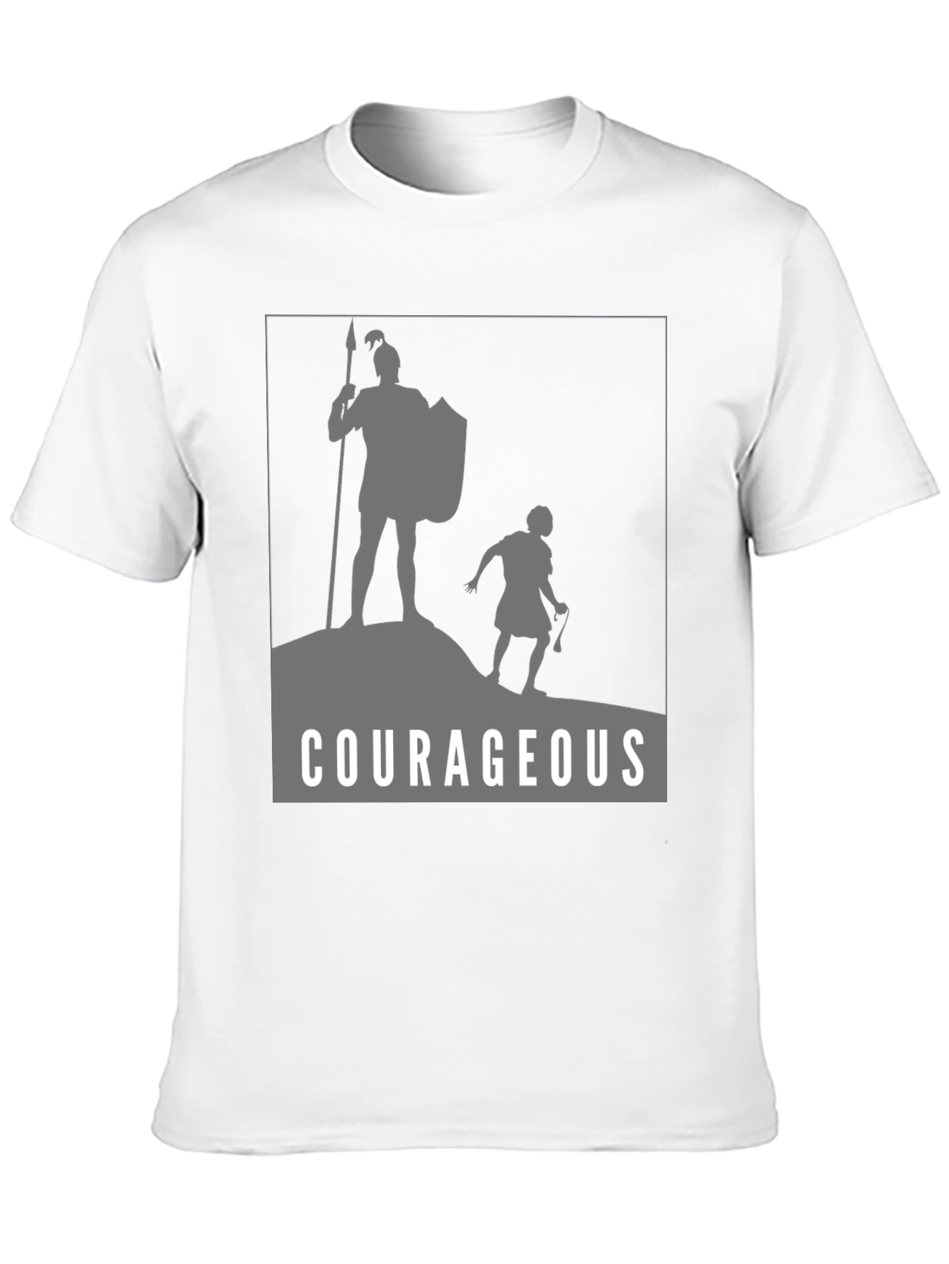 Courageous David & Goliath Graphic T-Shirt