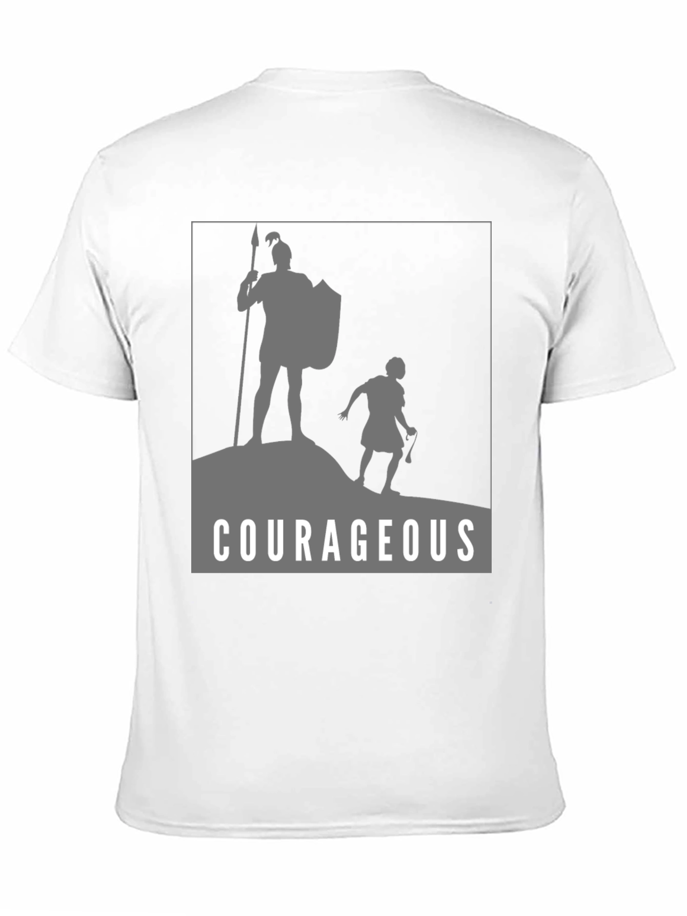 Courageous David & Goliath Graphic T-Shirt