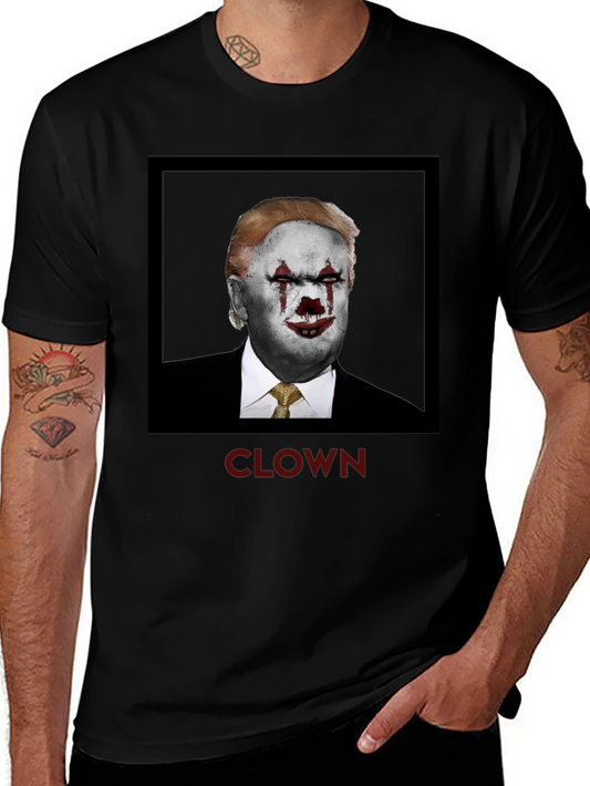 Trump Clown T-Shirt Political Satire Tee