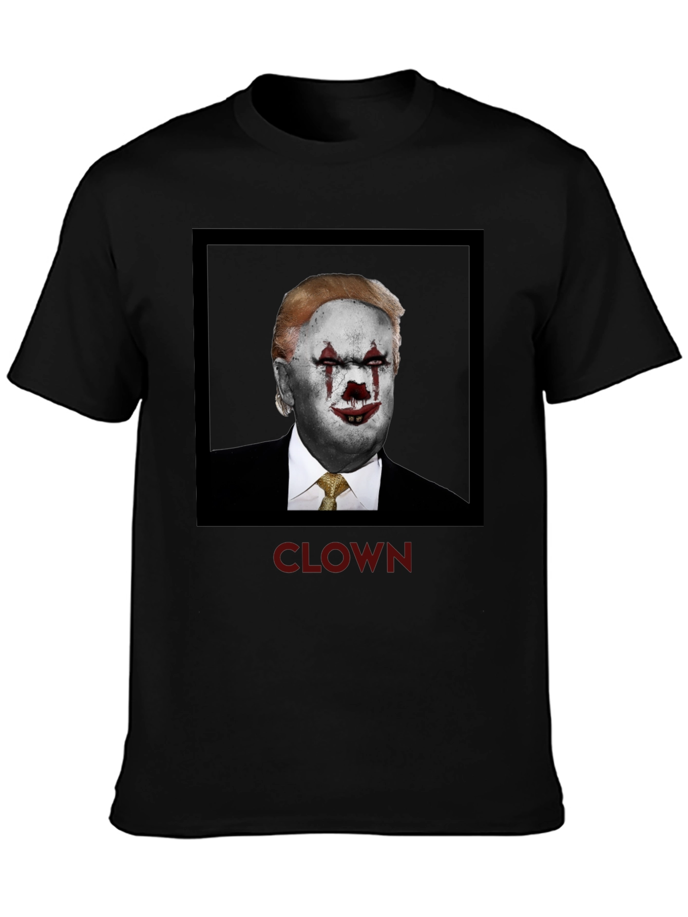 Trump Clown T-Shirt Political Satire Tee