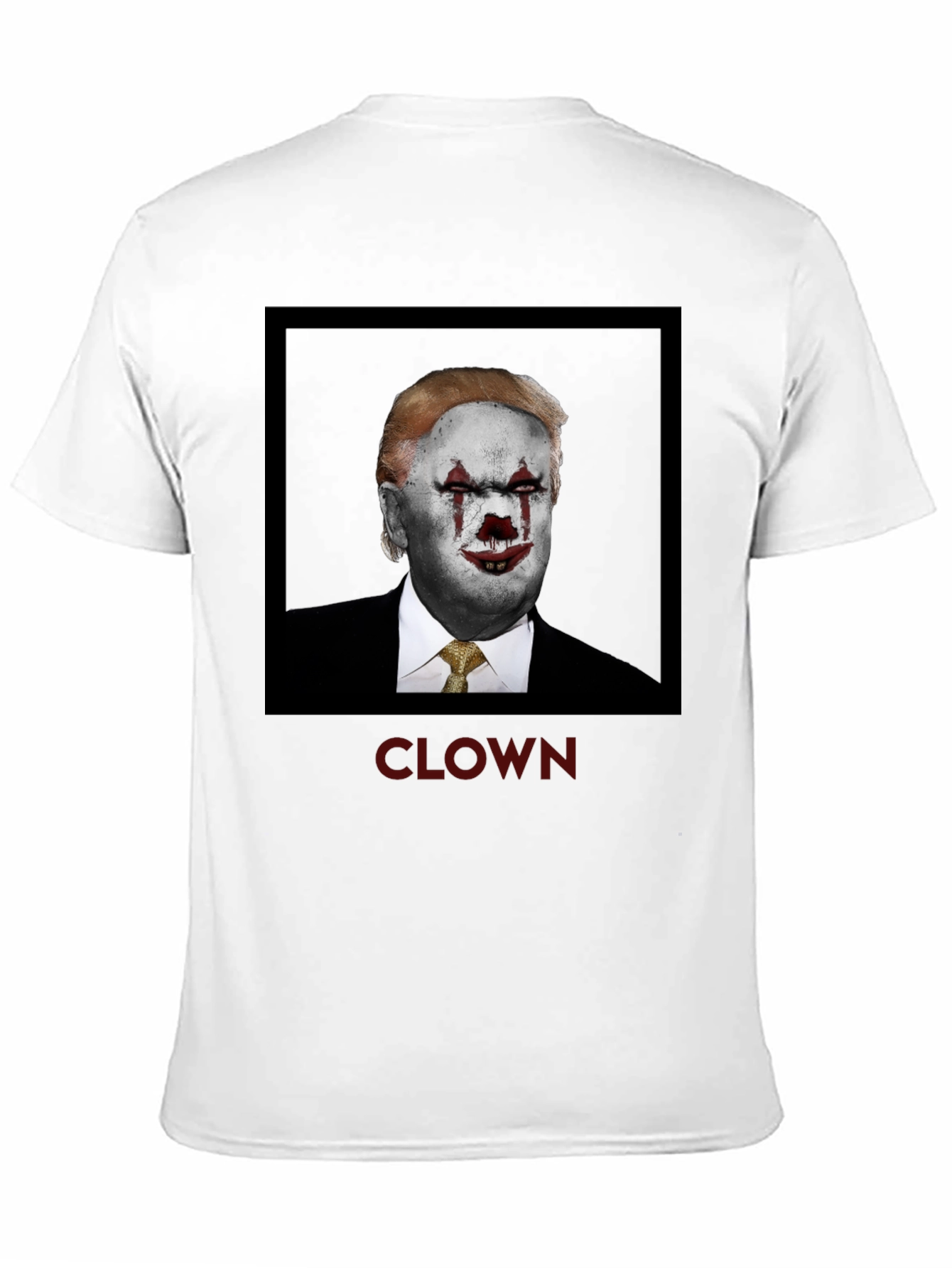 Trump Clown T-Shirt Political Satire Tee