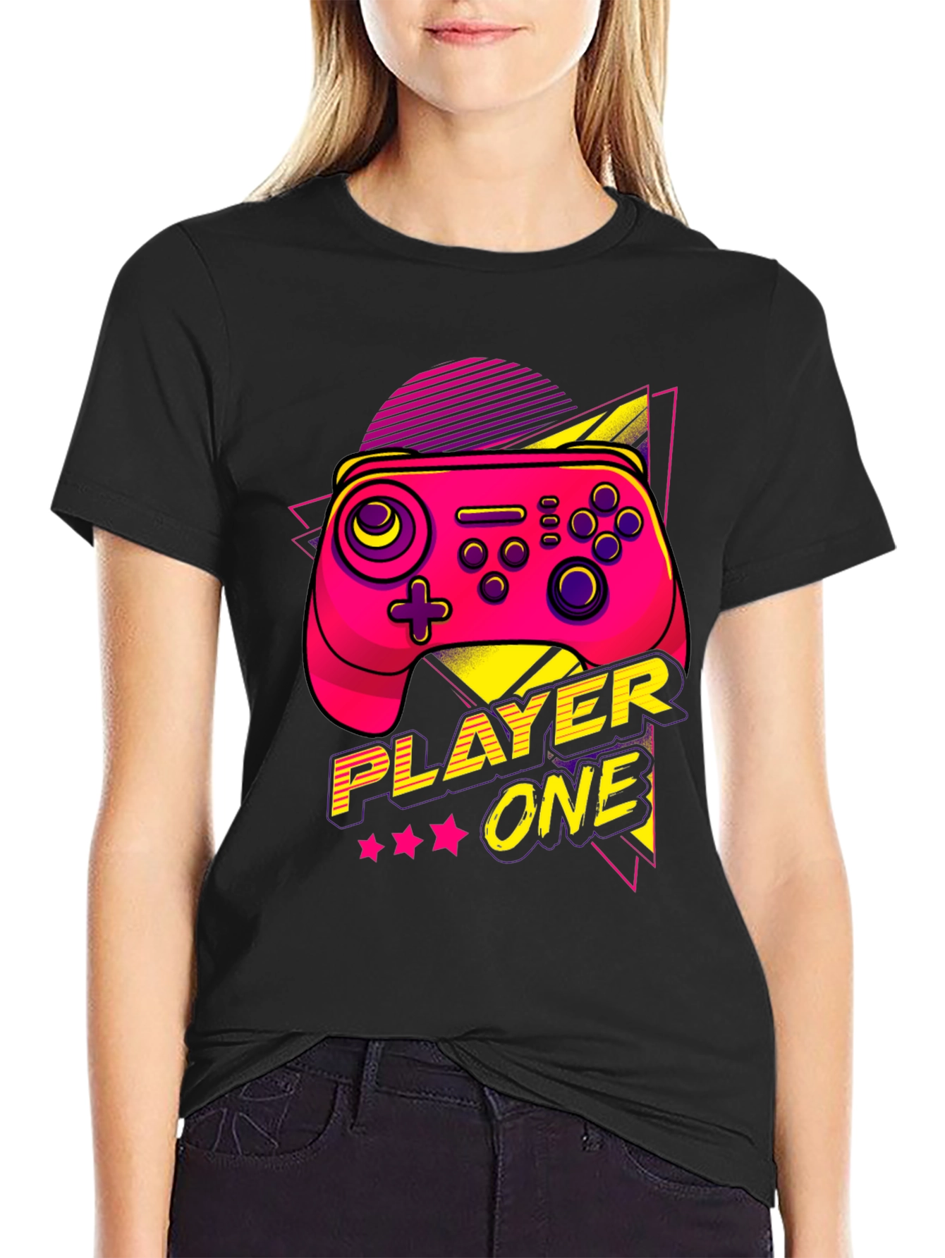 Player One Retro Gaming T-Shirt