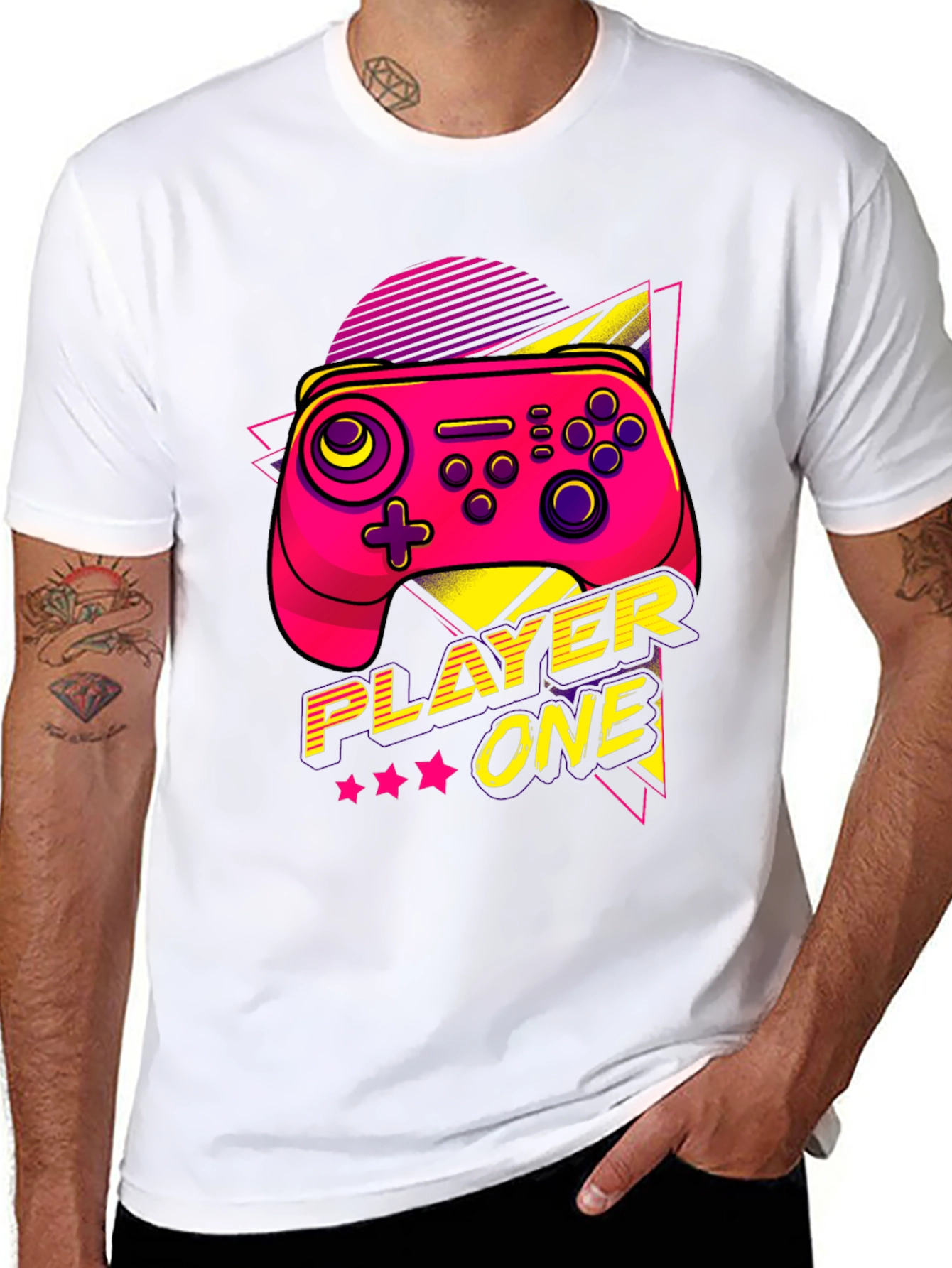 Player One Retro Gaming T-Shirt