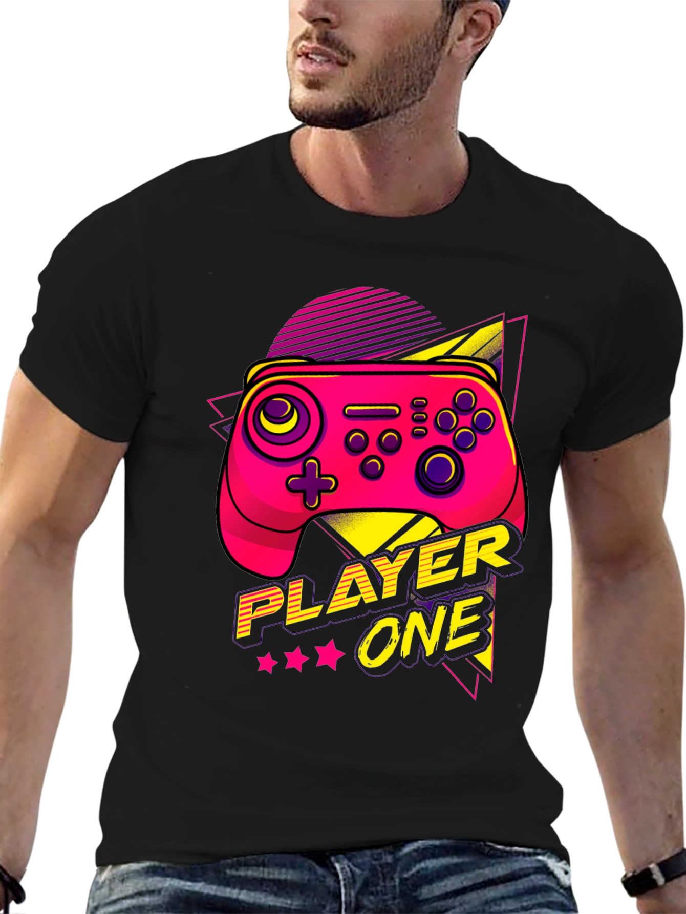 Player One Retro Gaming T-Shirt