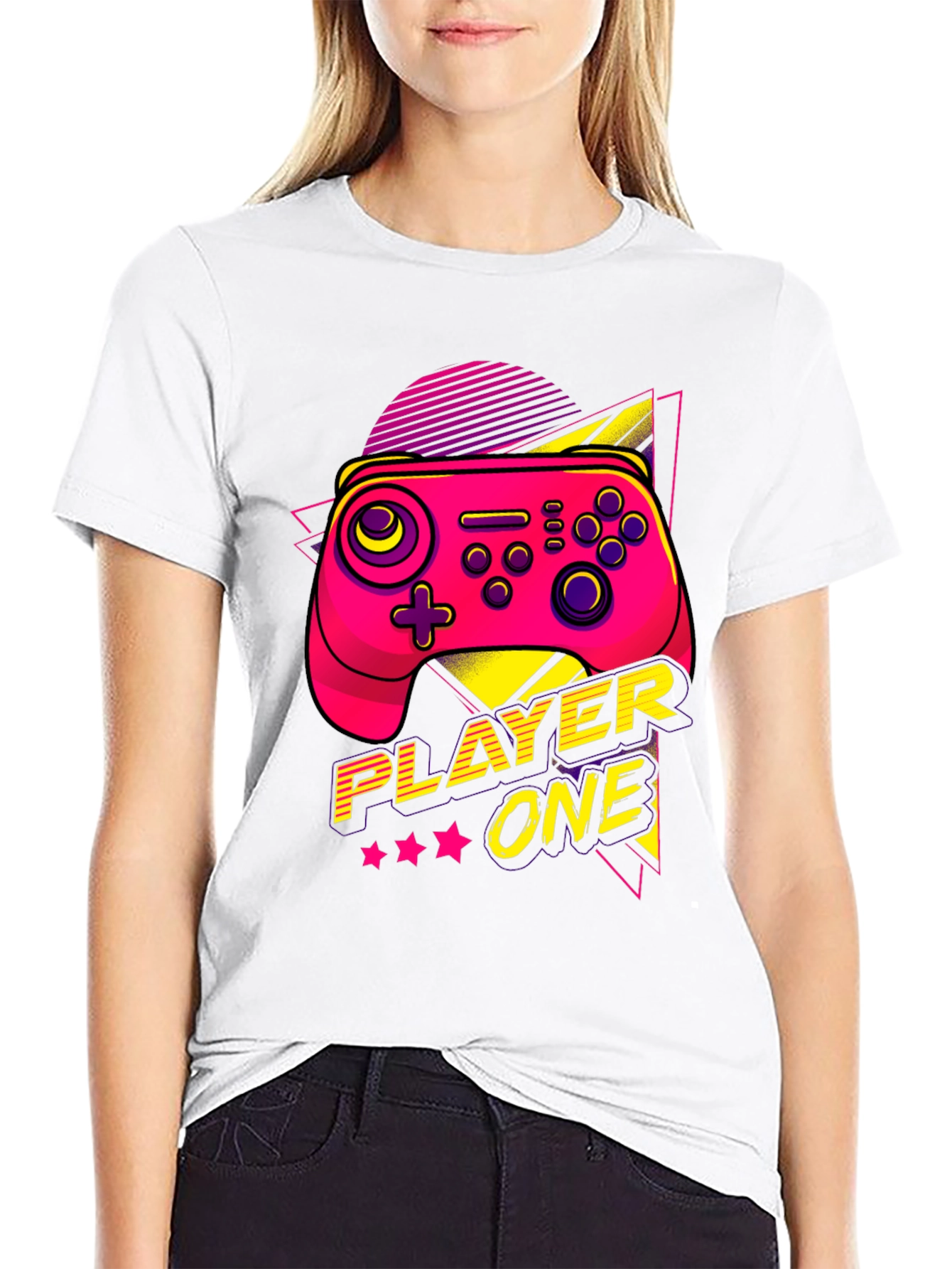 Player One Retro Gaming T-Shirt