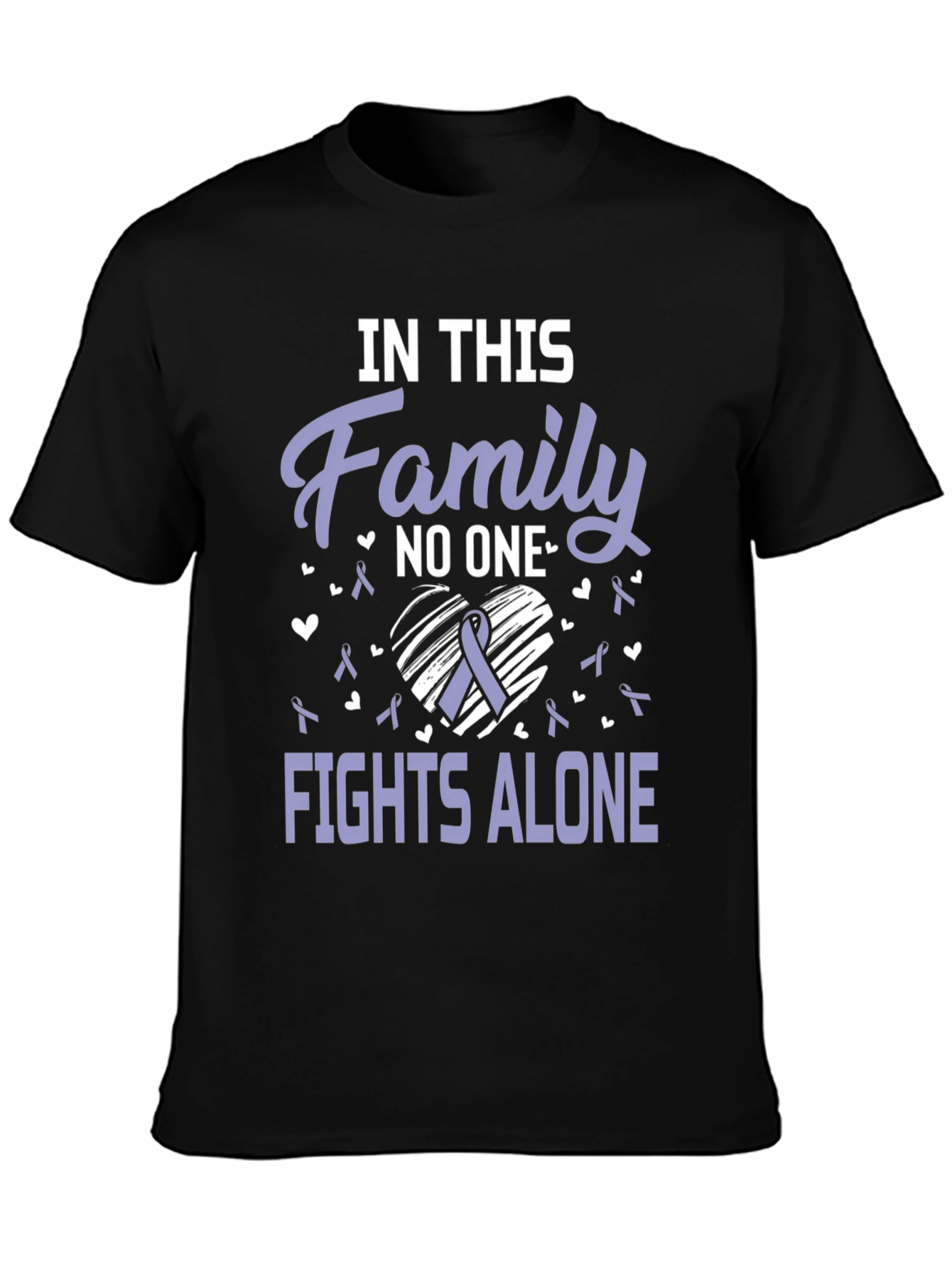 In This Family T-Shirt - Fights Alone Awareness Tee