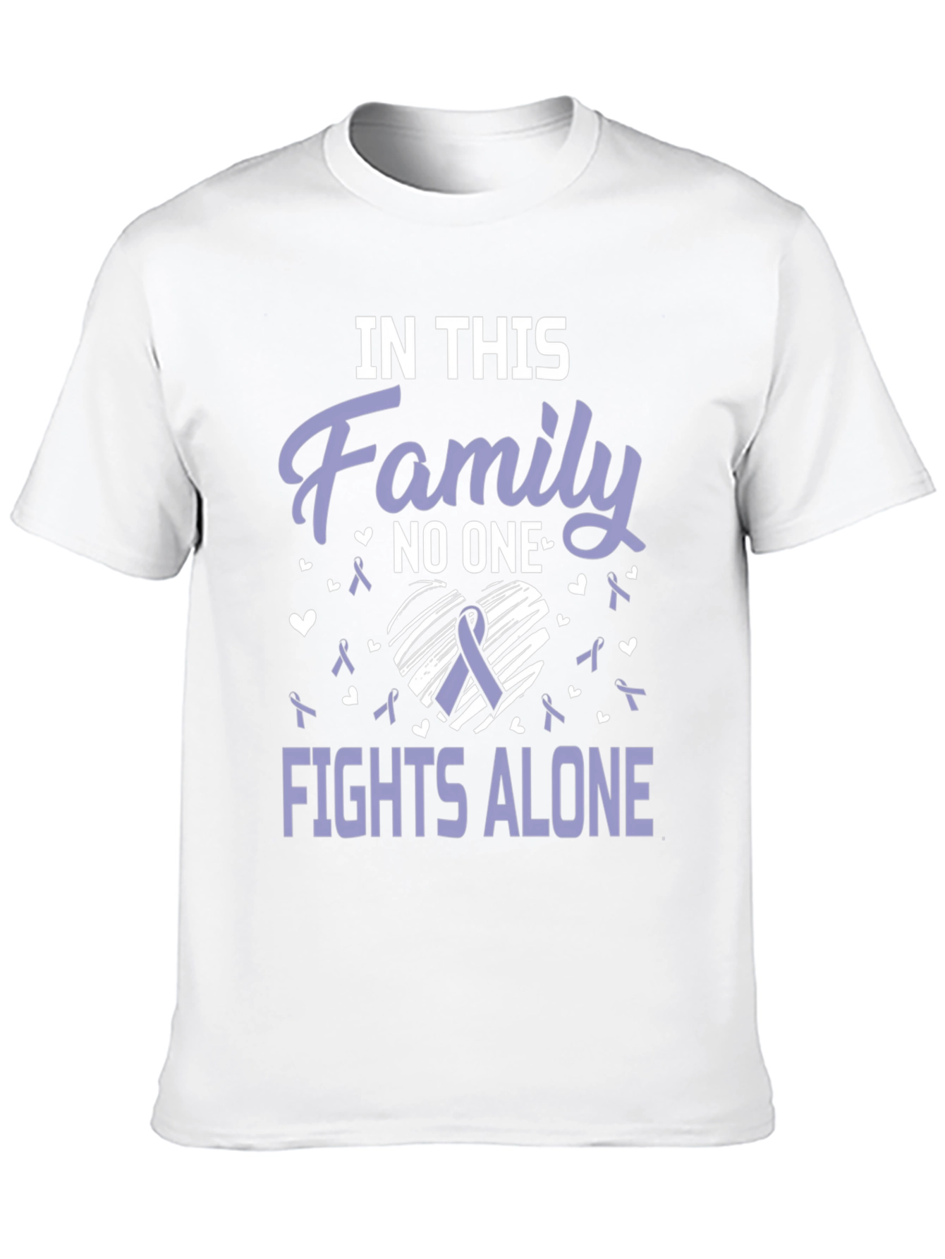 In This Family T-Shirt - Fights Alone Awareness Tee