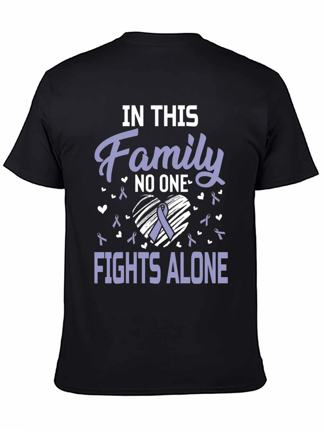 In This Family T-Shirt - Fights Alone Awareness Tee