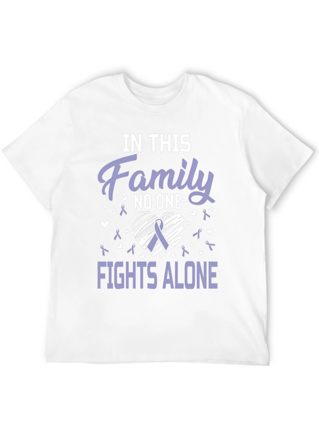In This Family T-Shirt - Fights Alone Awareness Tee