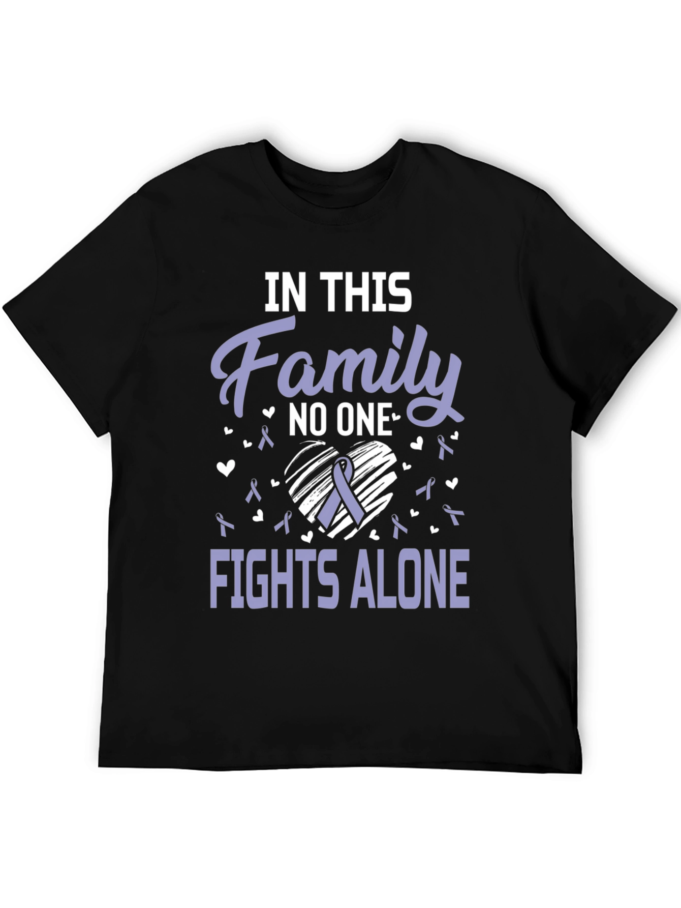 In This Family T-Shirt - Fights Alone Awareness Tee
