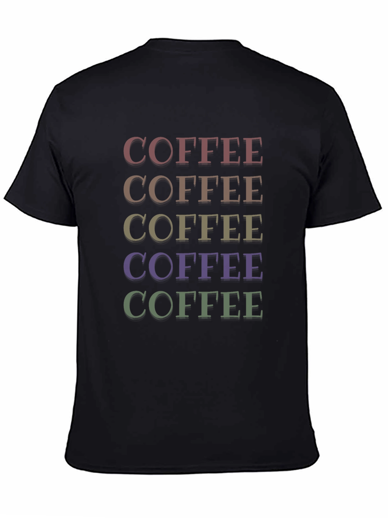 Coffee Rainbow T-Shirt - Bold Graphic Tee