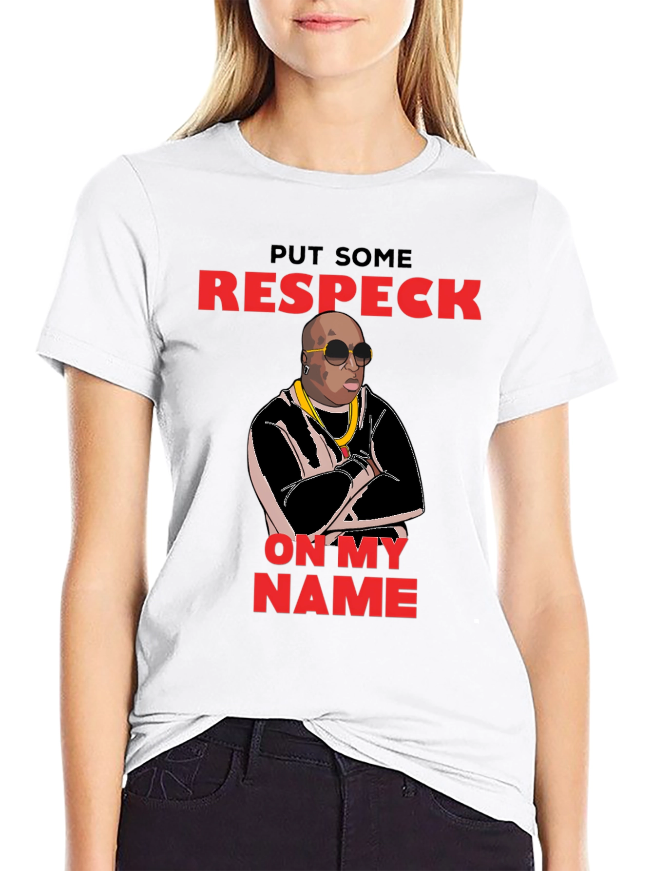 Put Some Respeck Graphic T-Shirt