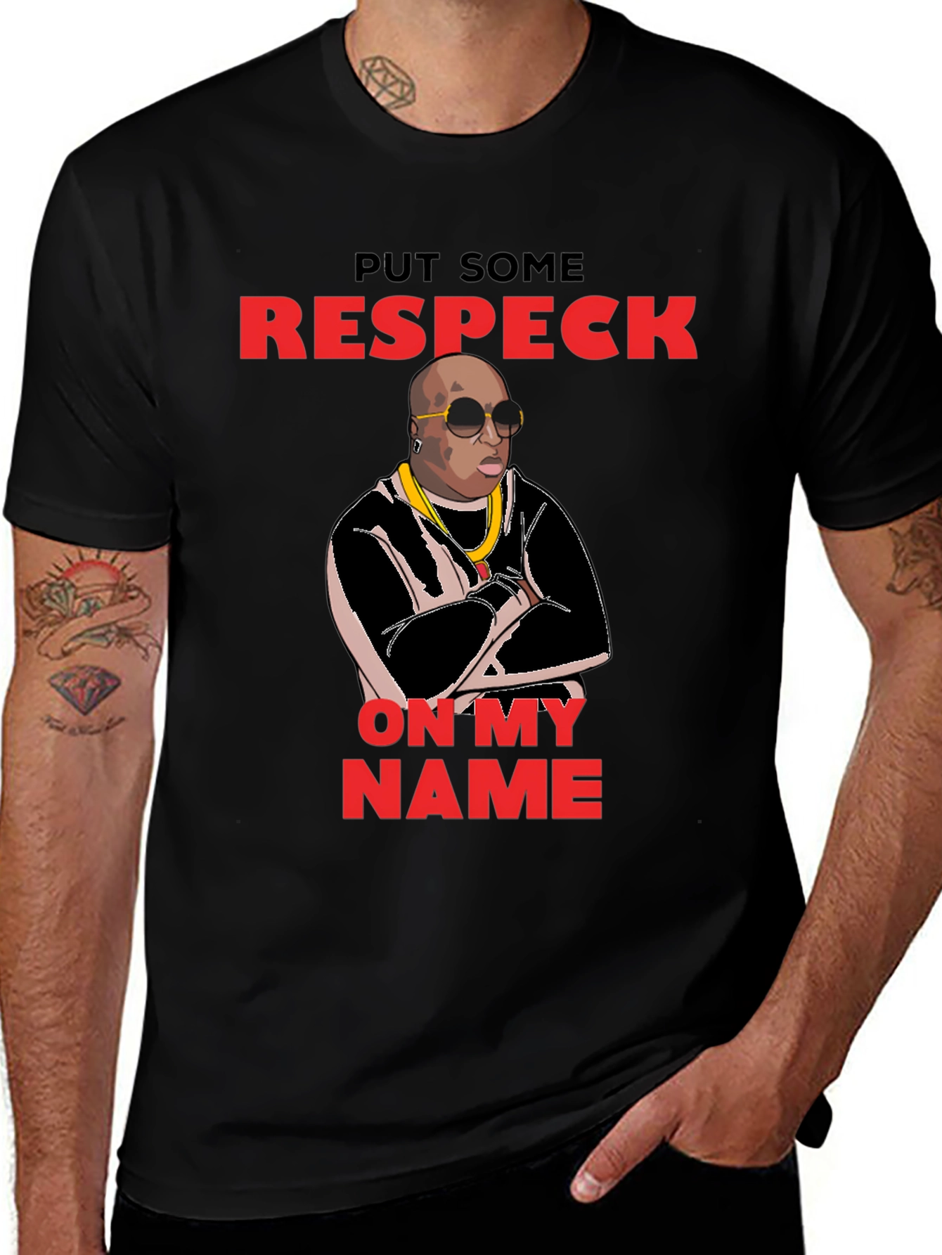 Put Some Respeck Graphic T-Shirt