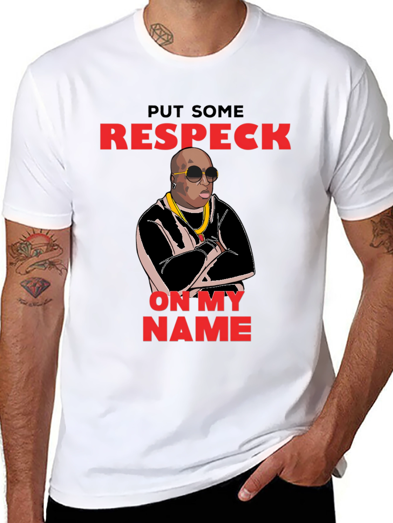 Put Some Respeck Graphic T-Shirt