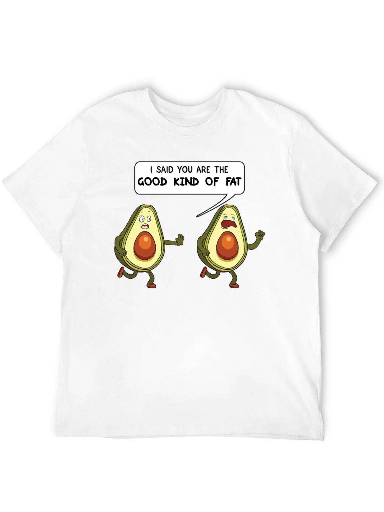 Good Kind of Fat Avocado Humor T-Shirt