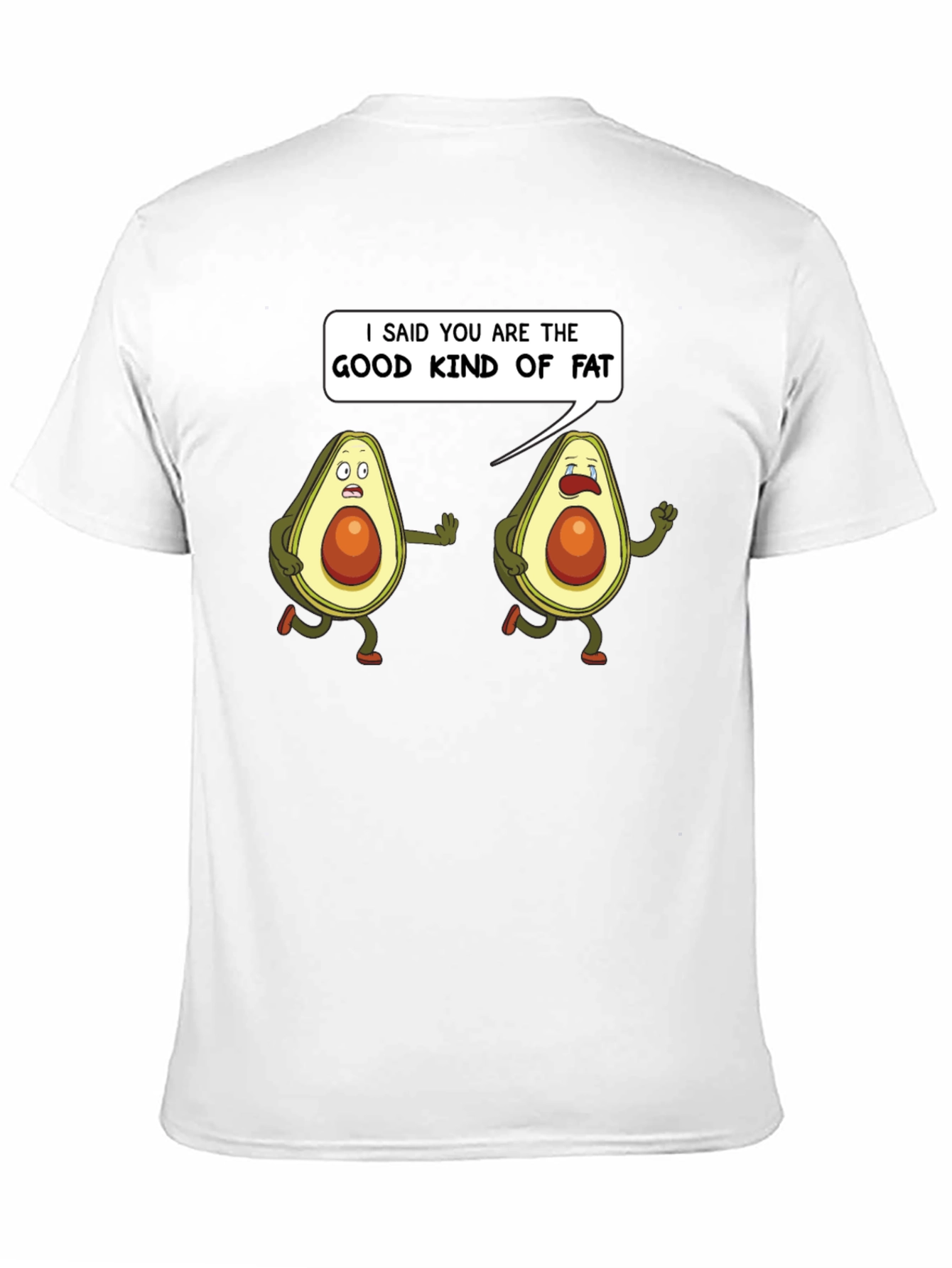 Good Kind of Fat Avocado Humor T-Shirt