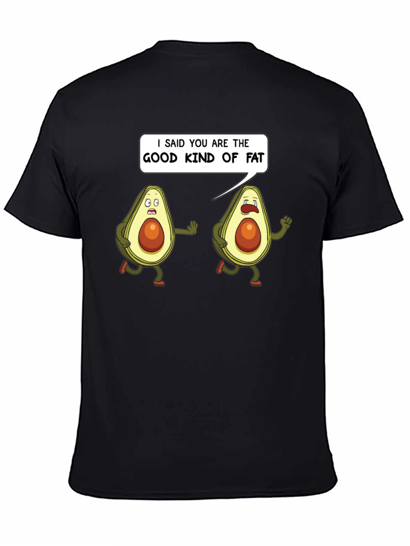 Good Kind of Fat Avocado Humor T-Shirt