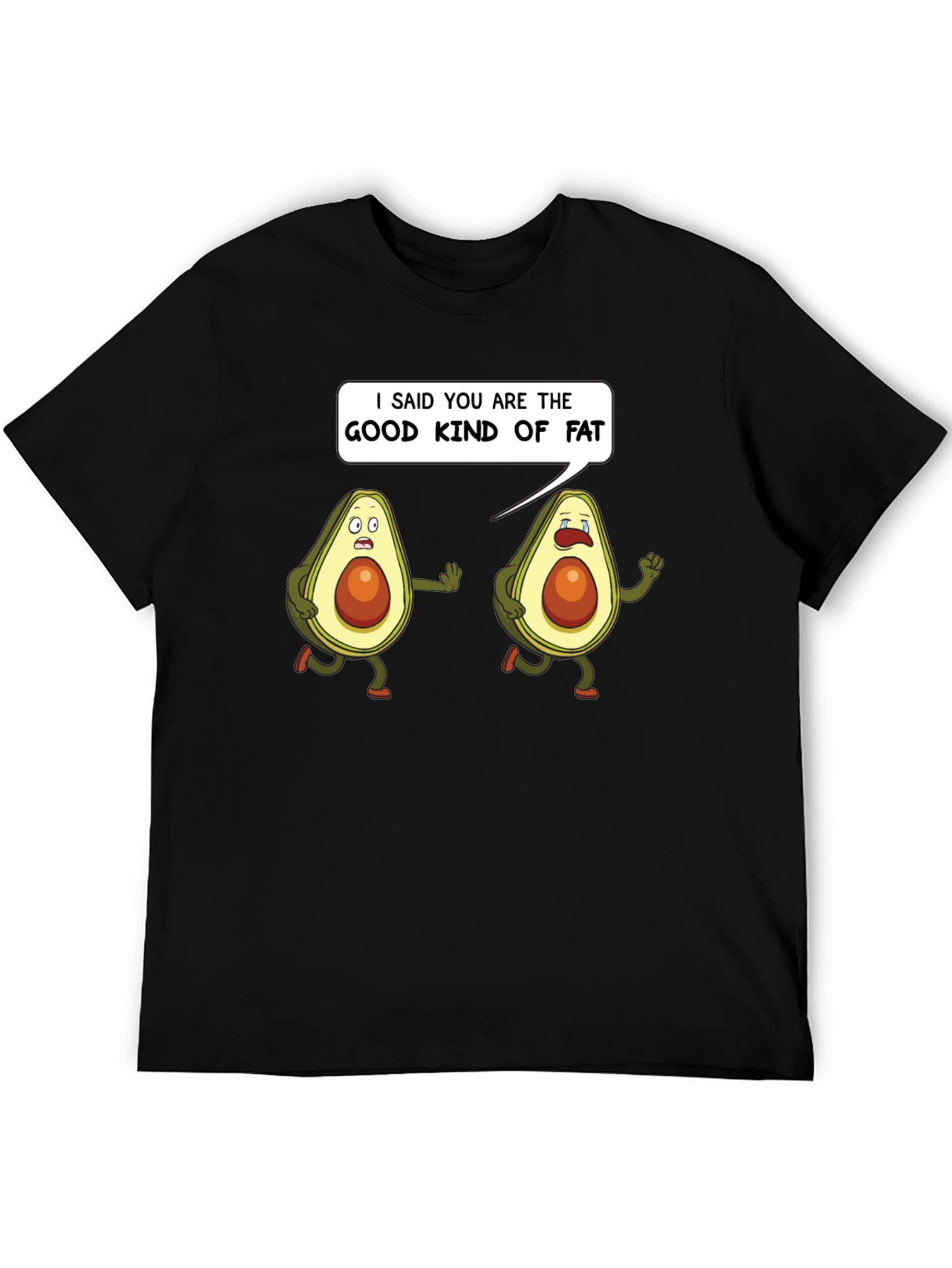 Good Kind of Fat Avocado Humor T-Shirt