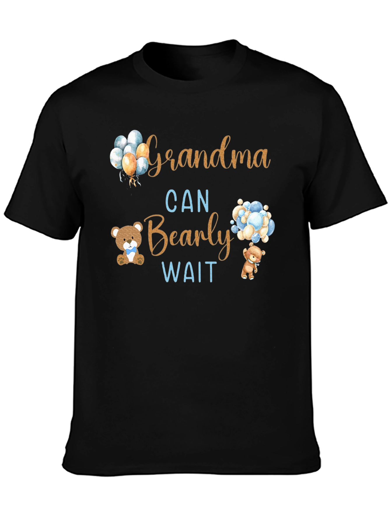 Grandma Can Bearly Wait T-Shirt