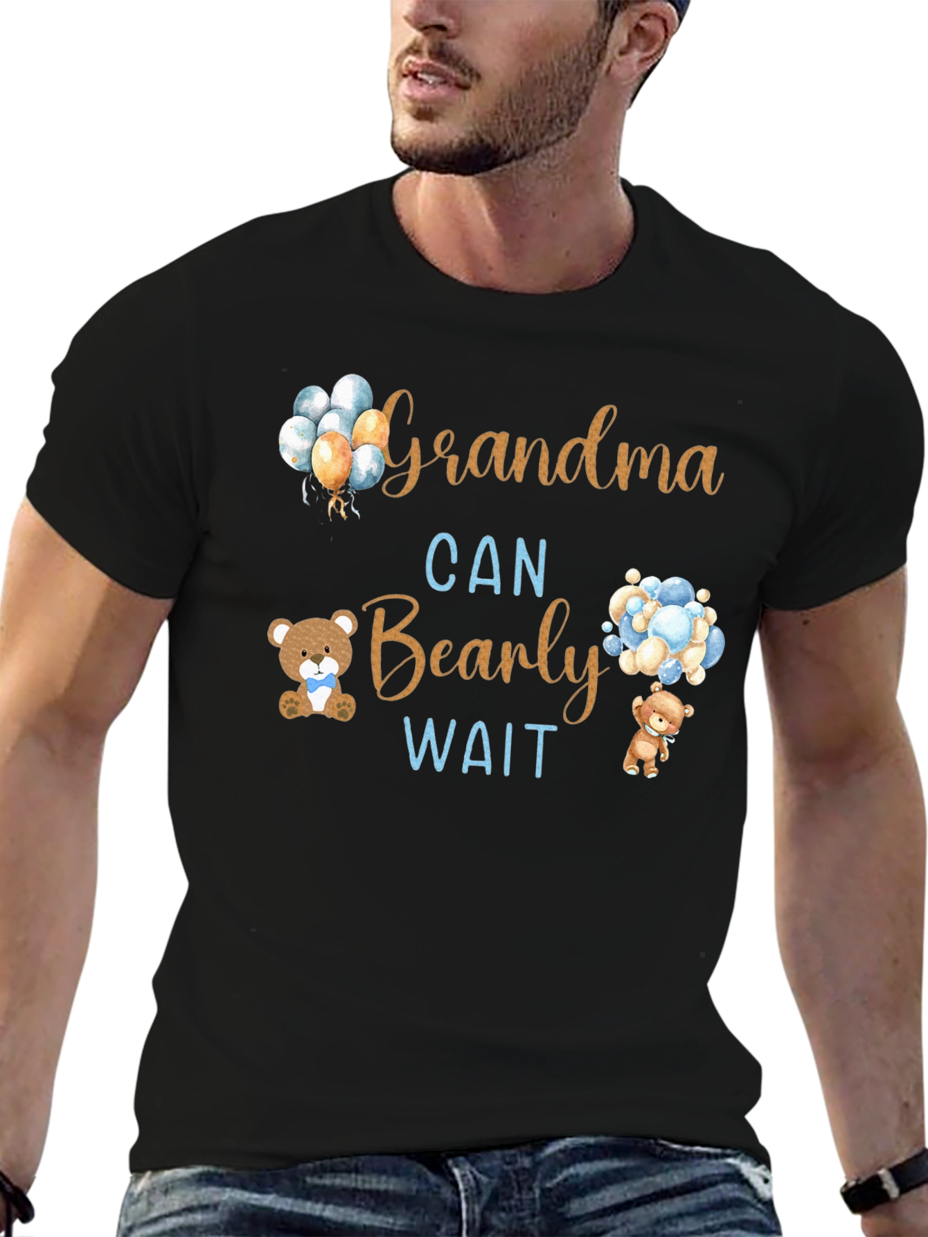 Grandma Can Bearly Wait T-Shirt