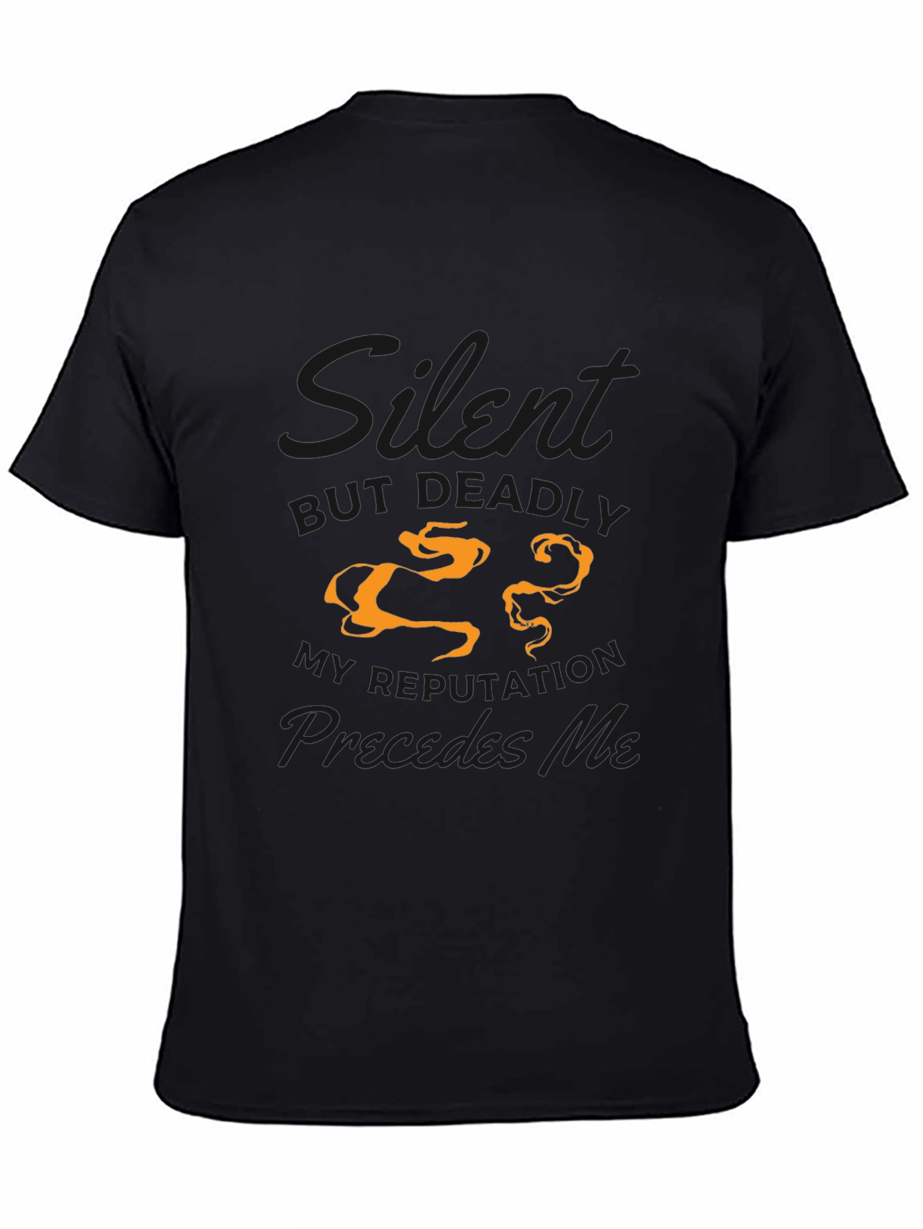 Mens Not Deadly Graphic Black Tee