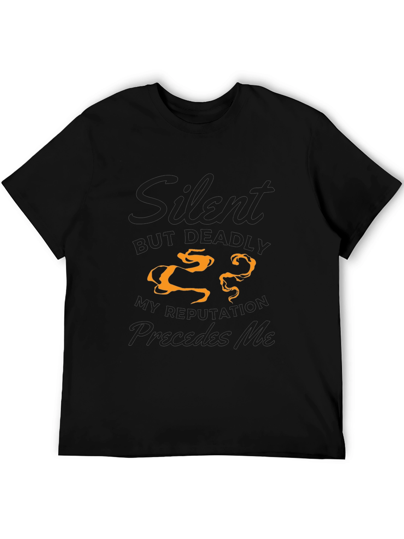 Mens Not Deadly Graphic Black Tee