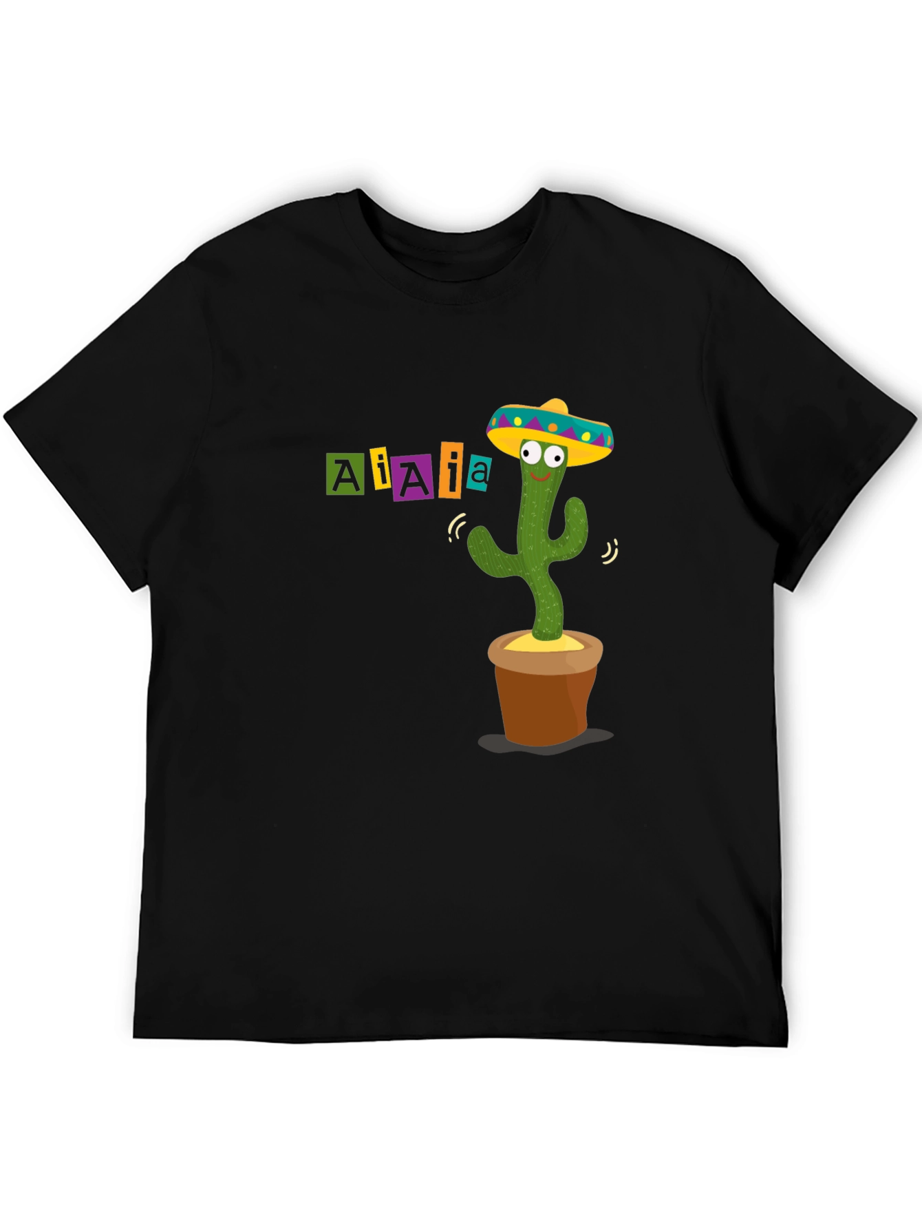 Dancing Cactus Novelty T-Shirt