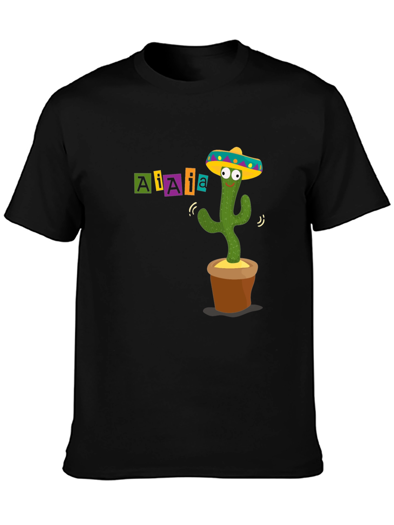 Dancing Cactus Novelty T-Shirt