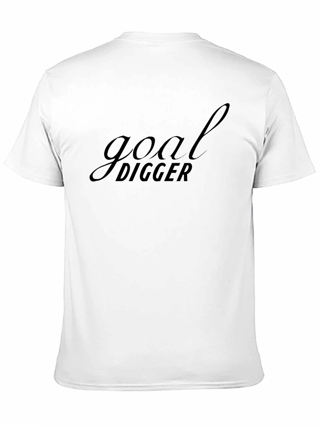 Goal Digger Black Graphic Tee