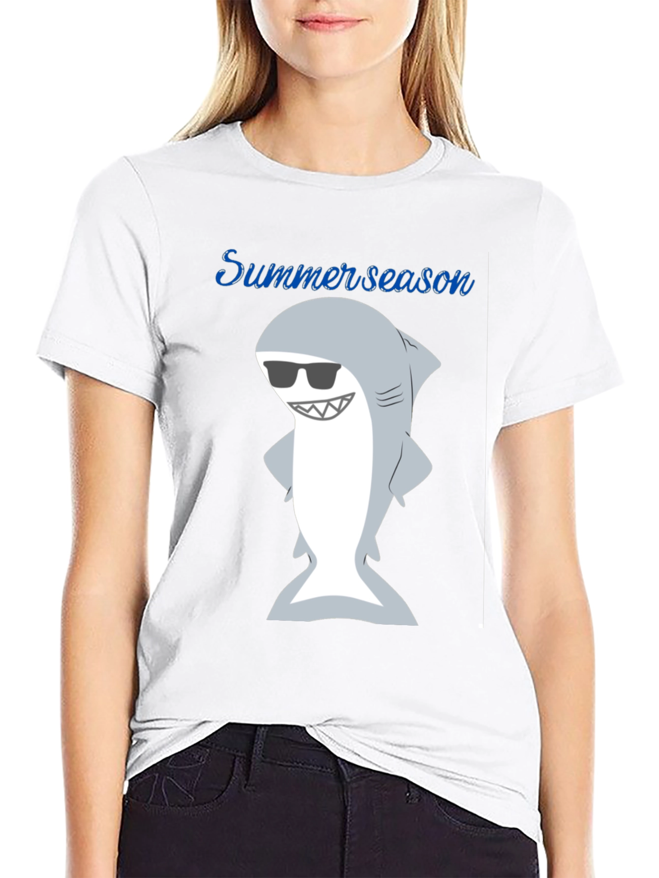 Summer Shark T-Shirt - Cool Casual and Comfortable