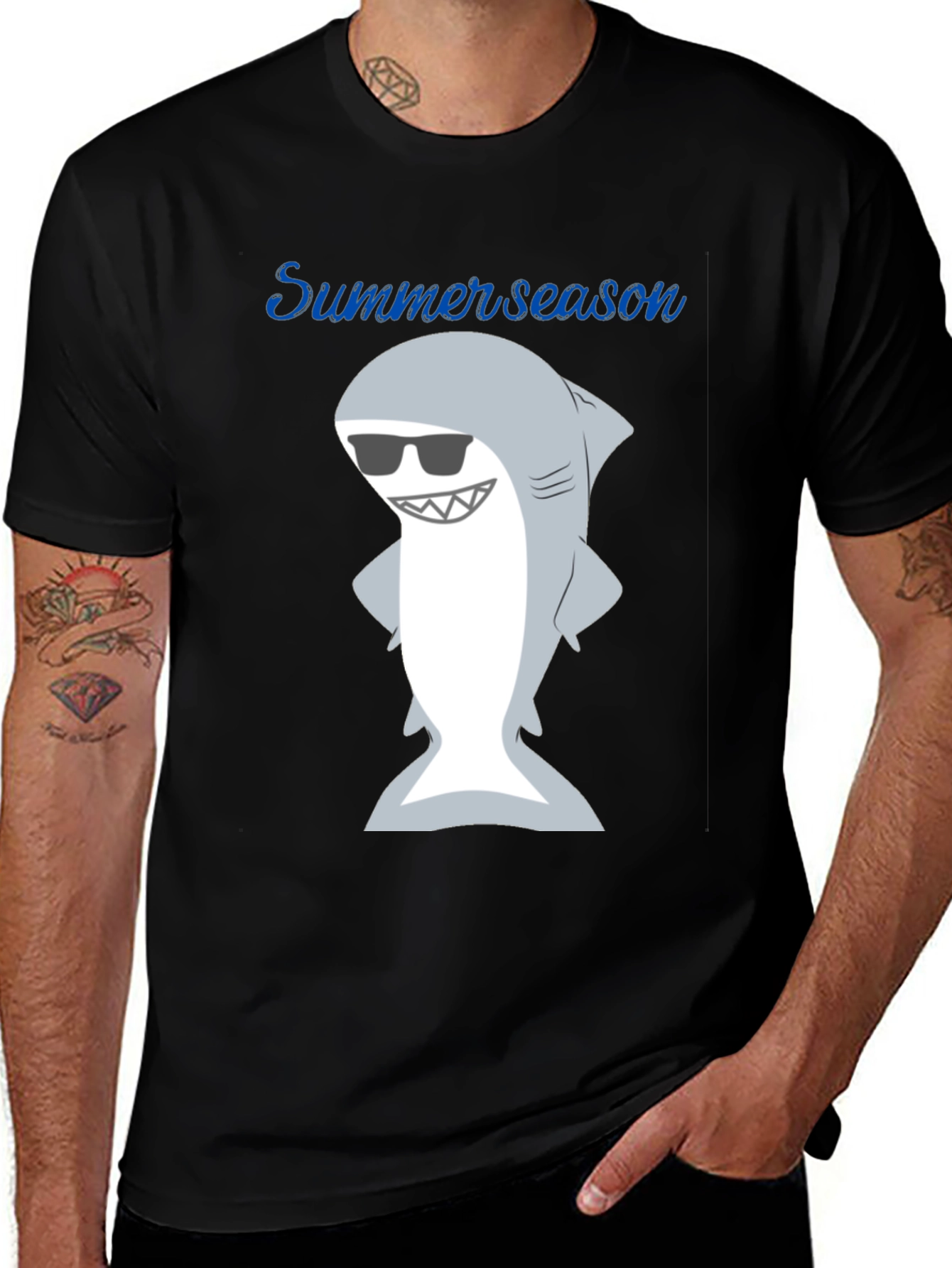 Summer Shark T-Shirt - Cool Casual and Comfortable