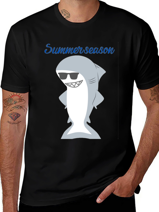 Summer Shark T-Shirt - Cool Casual and Comfortable