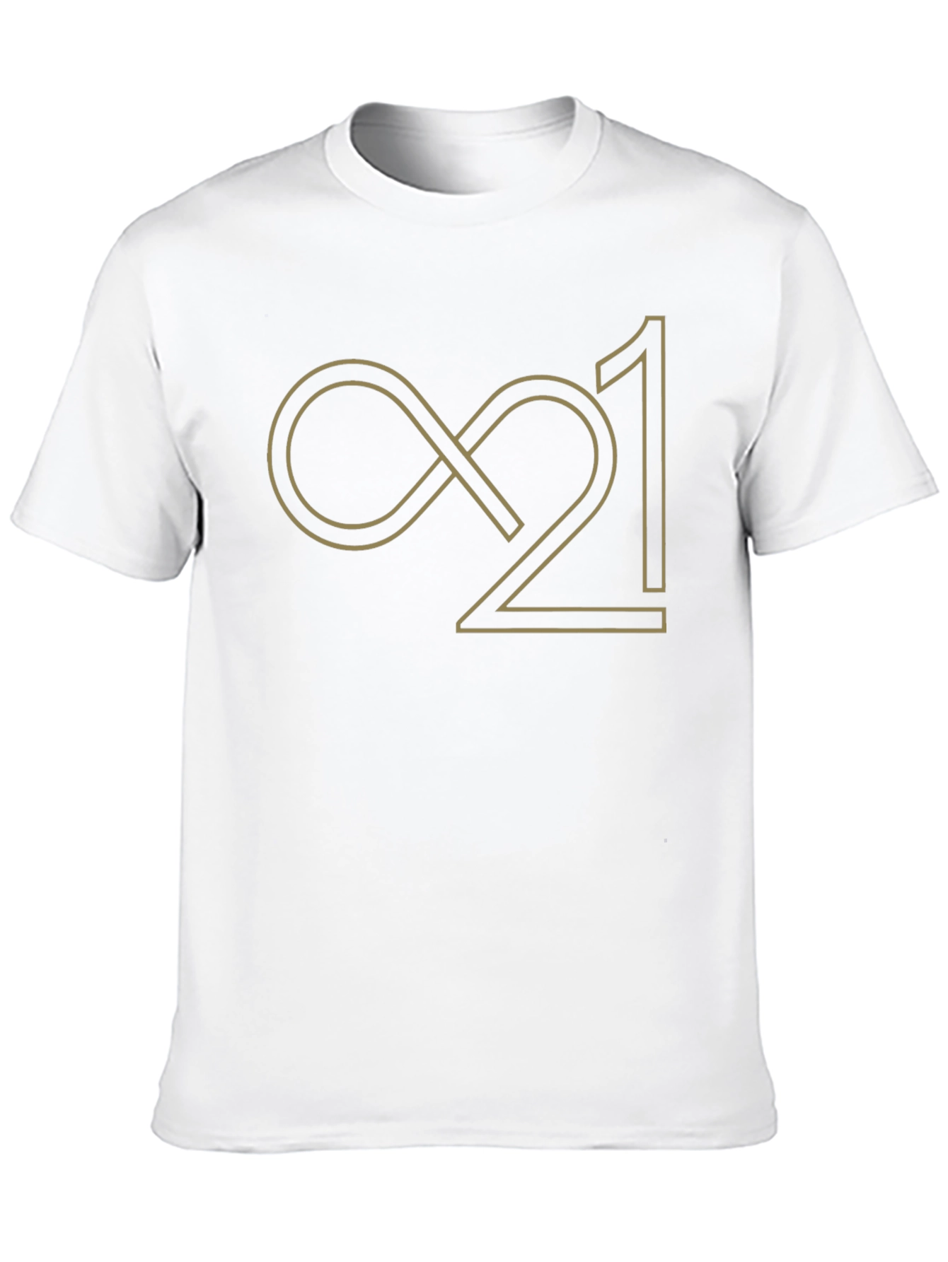 Infinity 21 Graphic Black T-Shirt