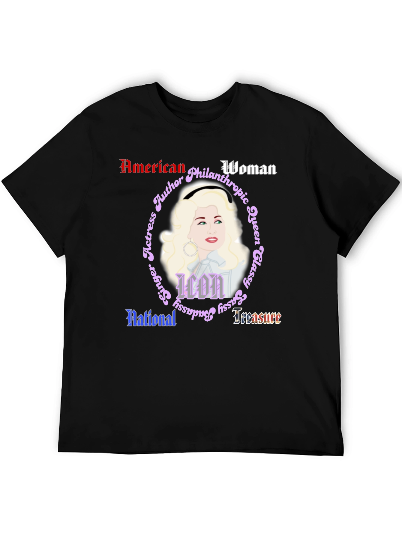 Dolly Parton American Woman T-Shirt