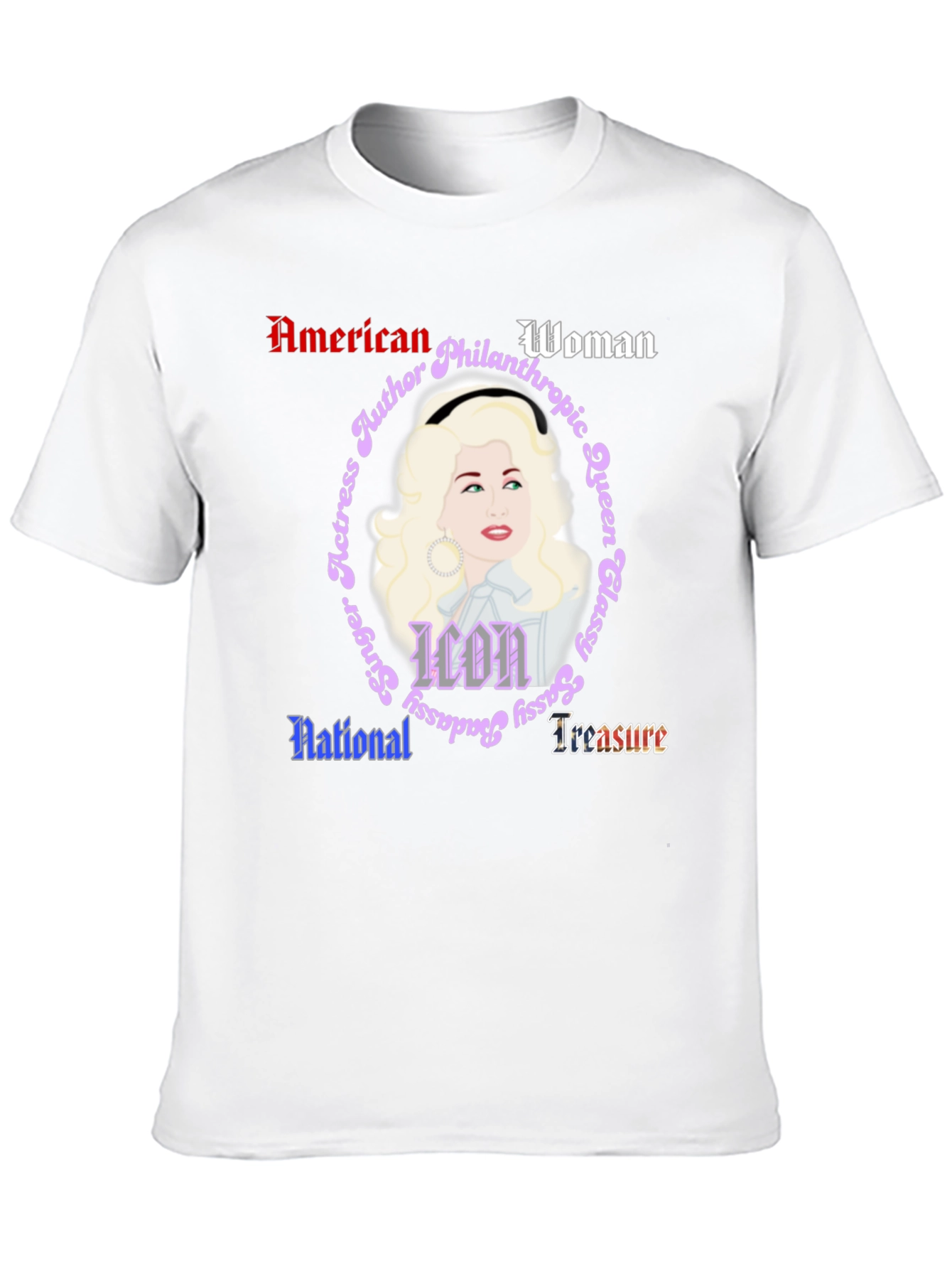 Dolly Parton American Woman T-Shirt