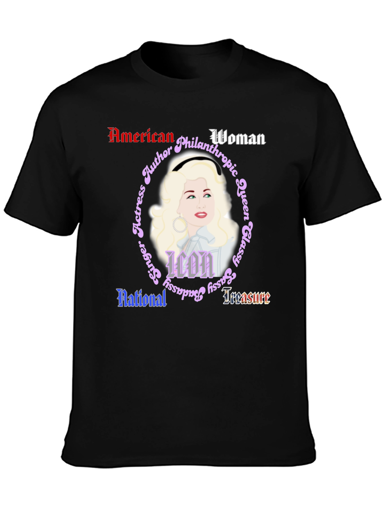 Dolly Parton American Woman T-Shirt