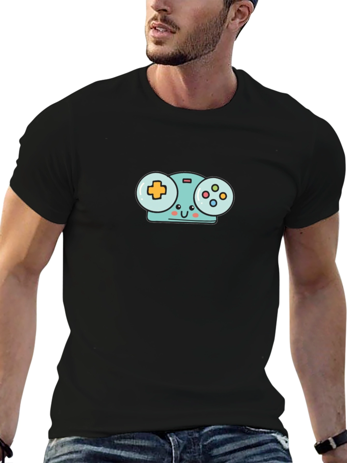 Kawaii Gaming T-Shirt - Cute Controller Design